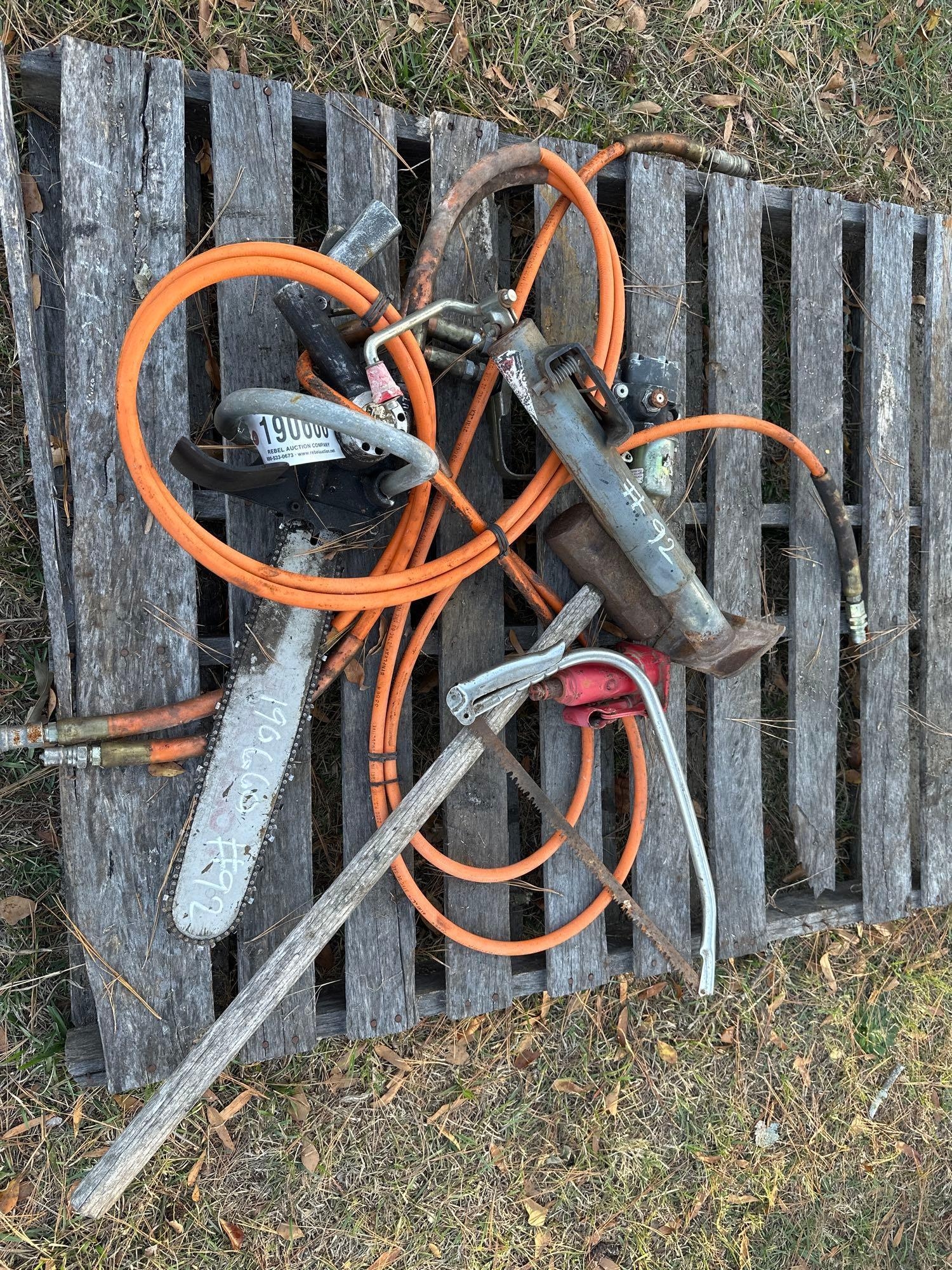 HYD POWER CHAINSAW & WRENCH (A52708)