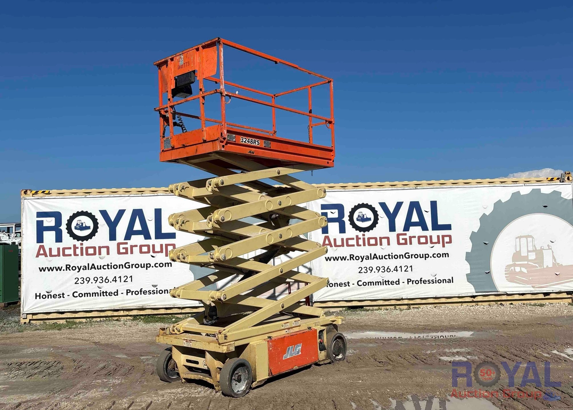 2016 JLG 3248RS 32ft Electric Scissor Lift (A55787)