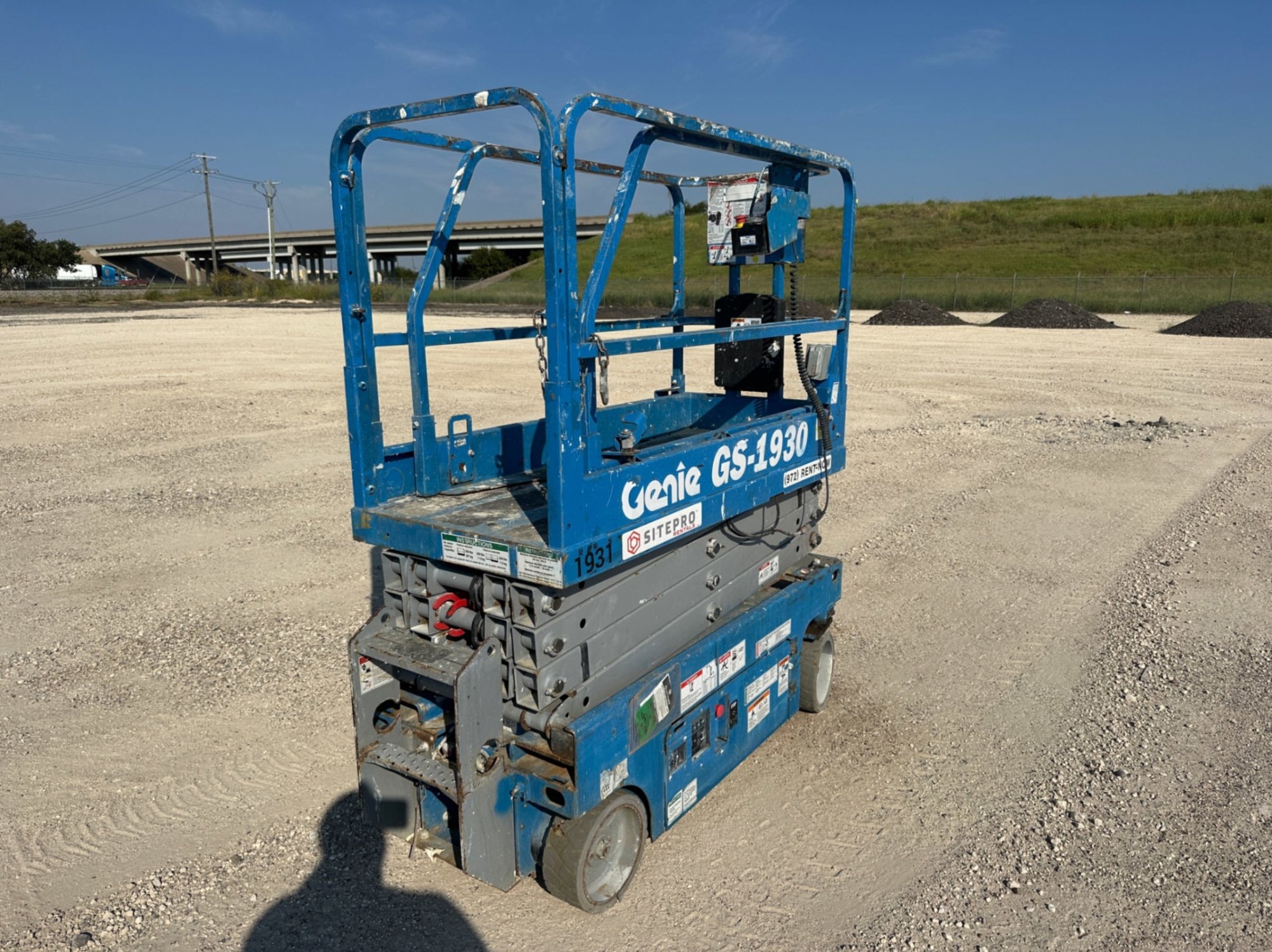 2018 GENIE GS-1930 ELECTRIC SCISSOR LIFT (A53843)