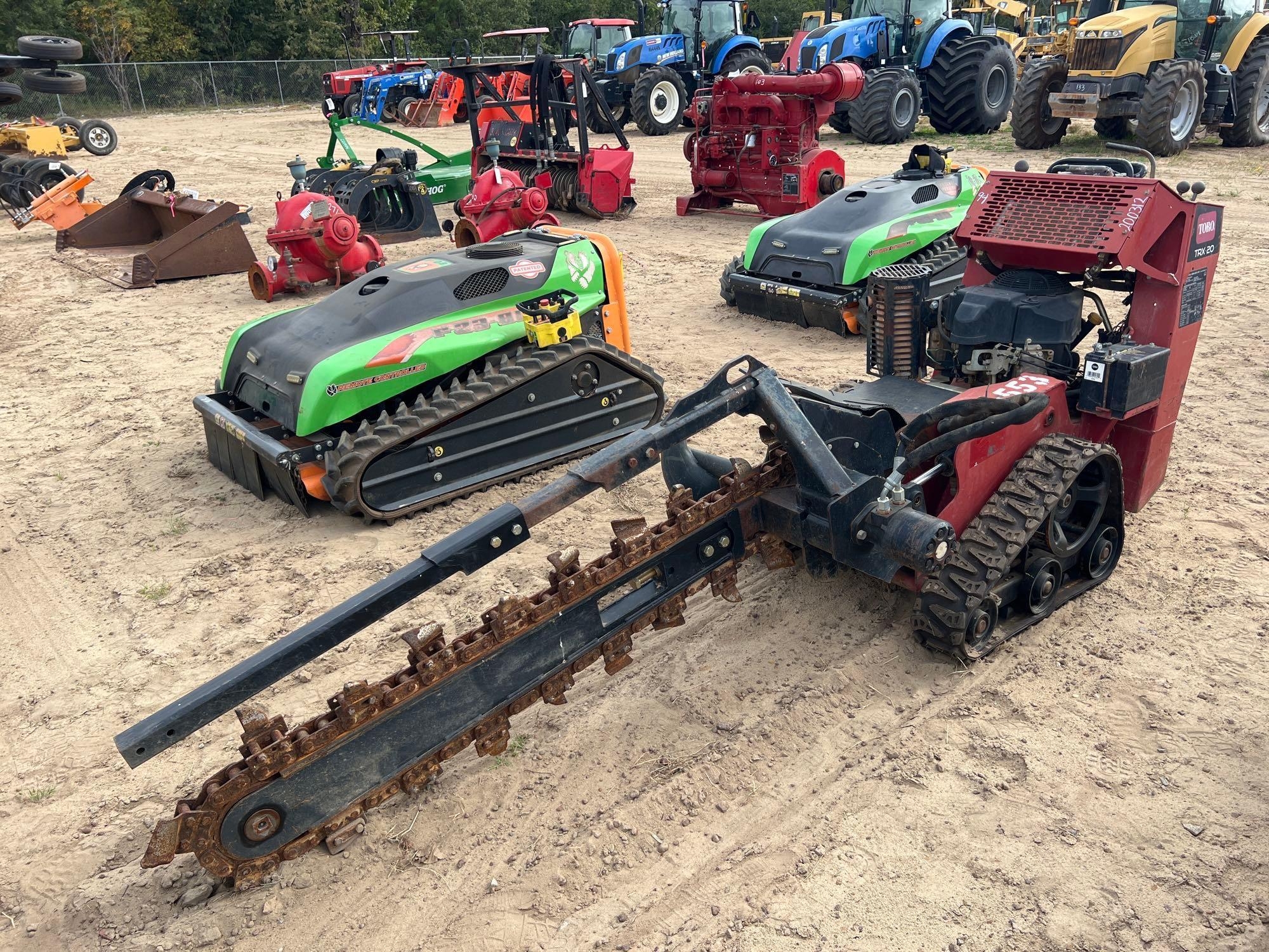 TORO TR20 WALK BEHIND TRENCHER (A51406)