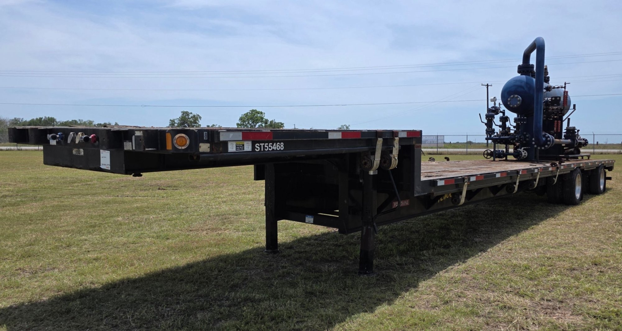 2012 FONTAINE 53FT STEPDECK W/HORIZONTAL SEPERATOR (A47001)