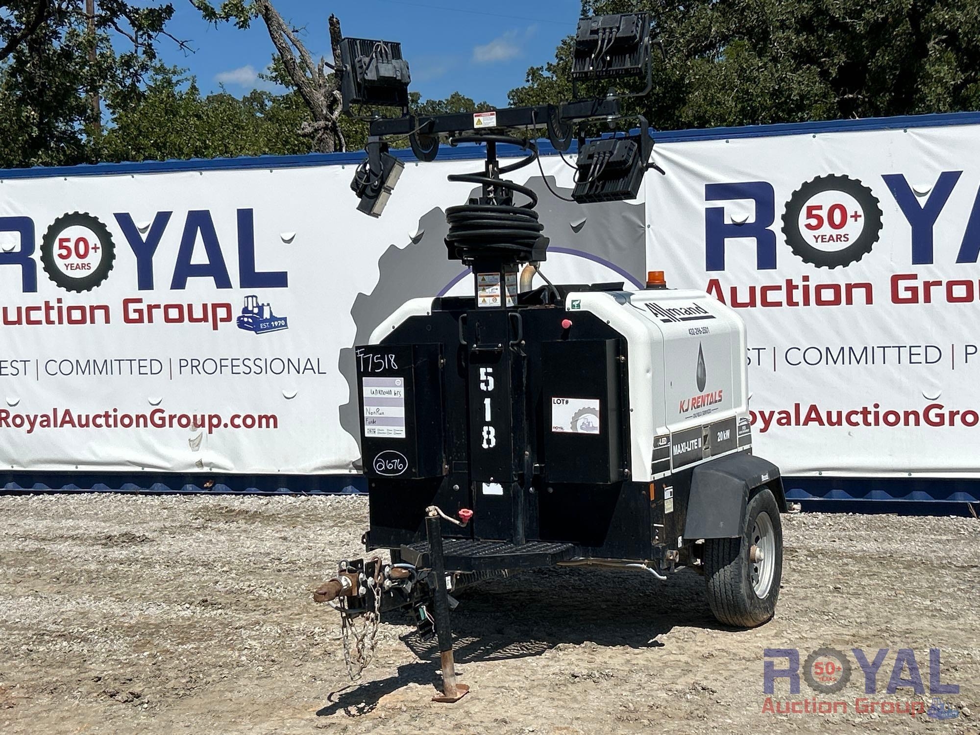 2021 Allmand Bros Maxi-Lite II 20kW Towable Light Tower (A52377)