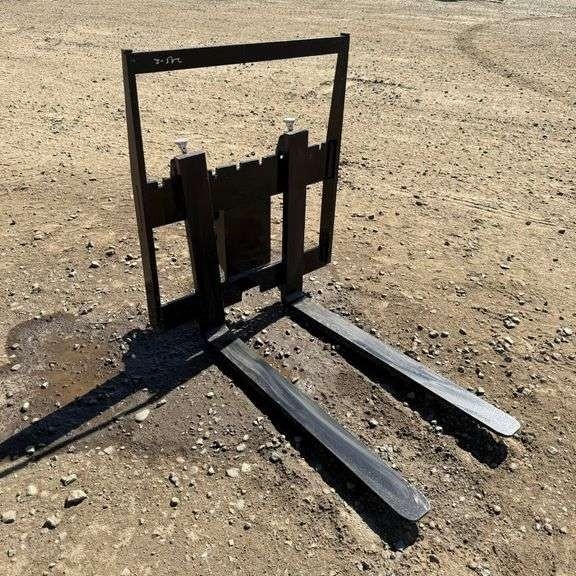 Mini-Excavator Forks (New/Unused) (A59225)