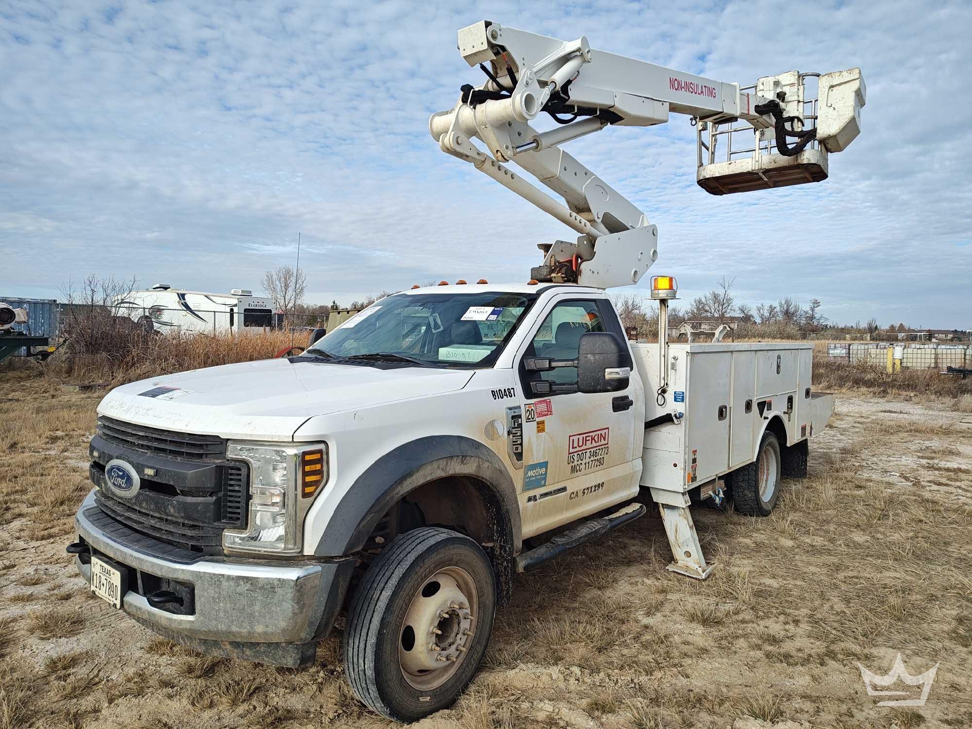 2019 Ford F-550 Altec AT41S 40ft. Bucket Truck (A55973)