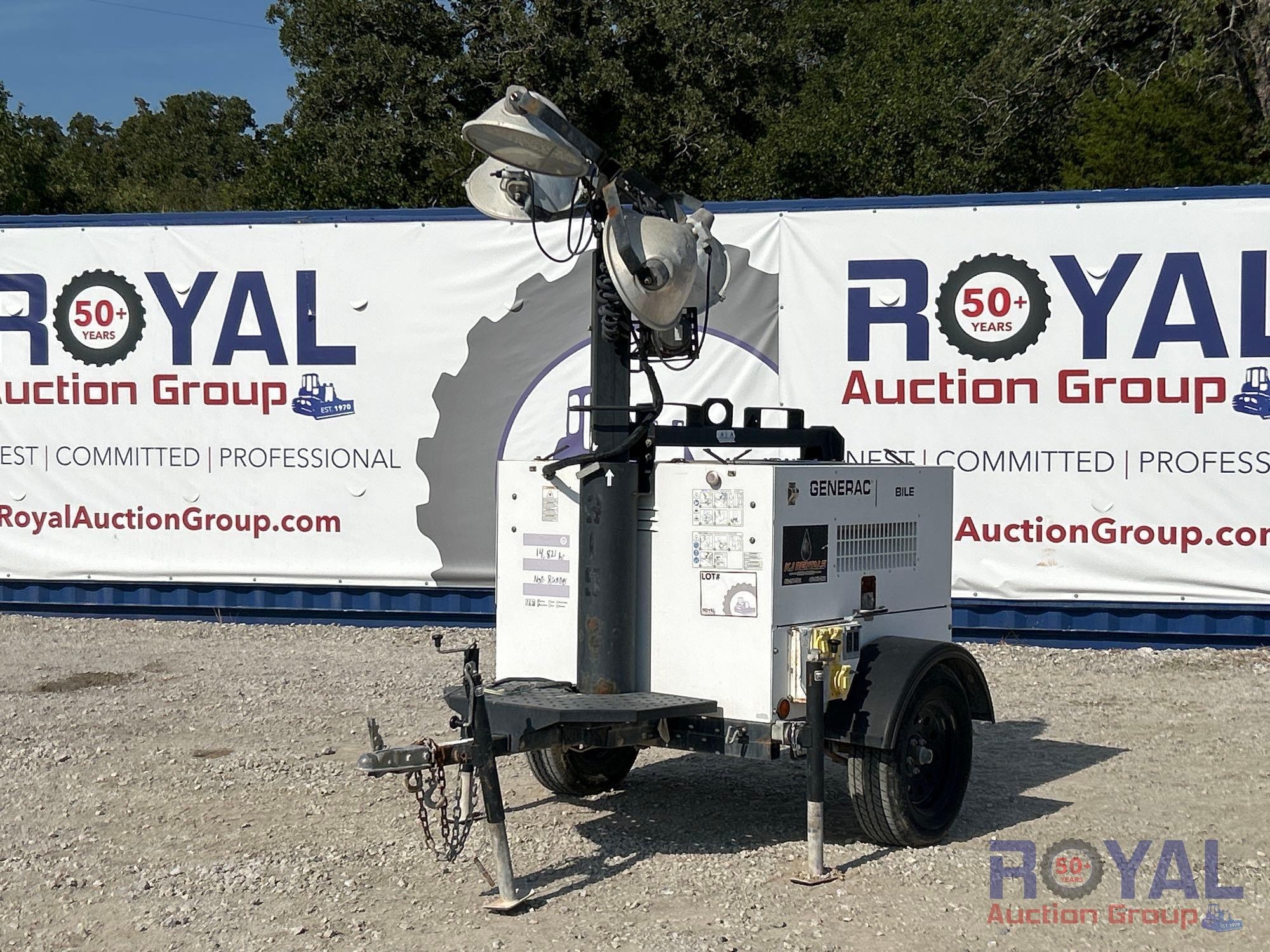 2019 Generac Mobile MLT4200 20KW Towable Light Tower (A52377)