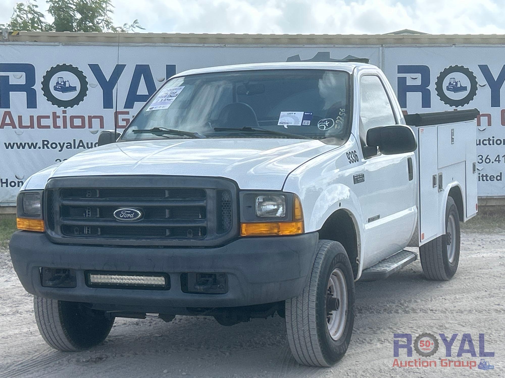 2000 Ford F-250 4X4 Service Body Truck (A55788)