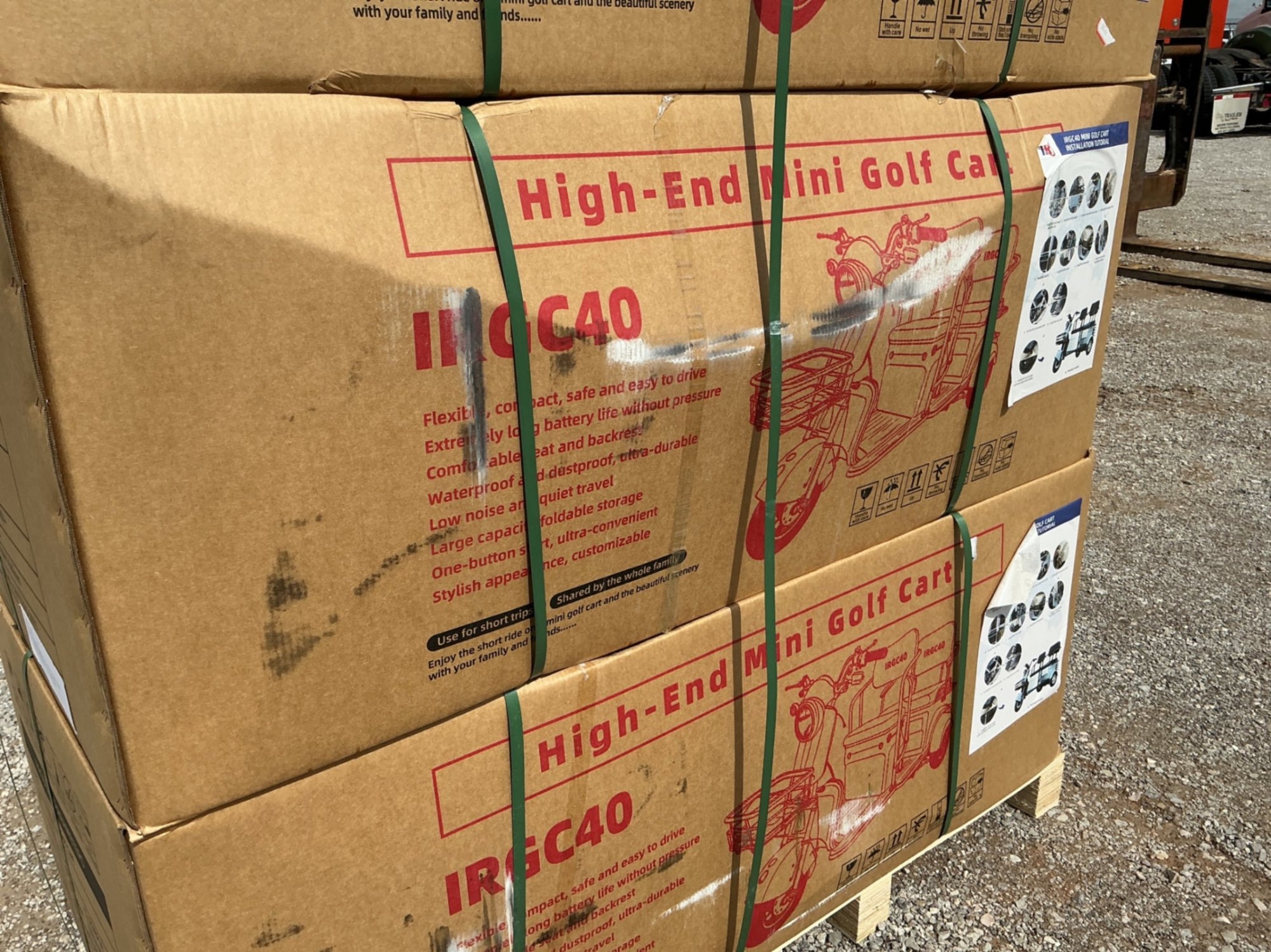 HIGH-END MINI GOLF CART (A53843)
