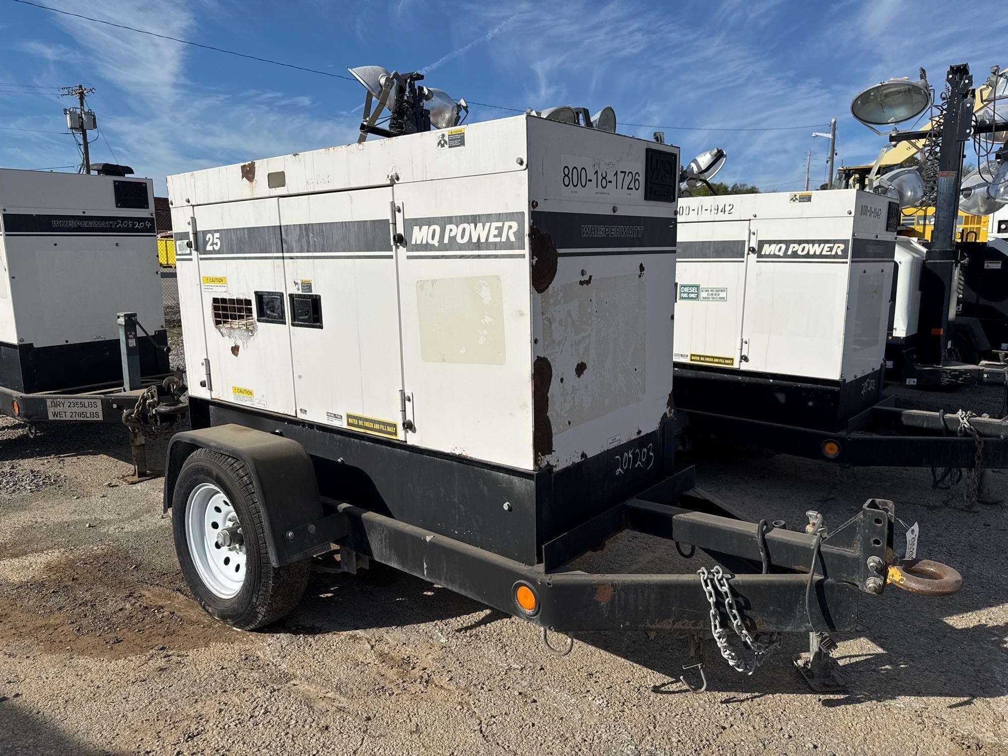 MULTIQUIP WHISPERWATT MQ POWER 25 GENERATOR (A52706)