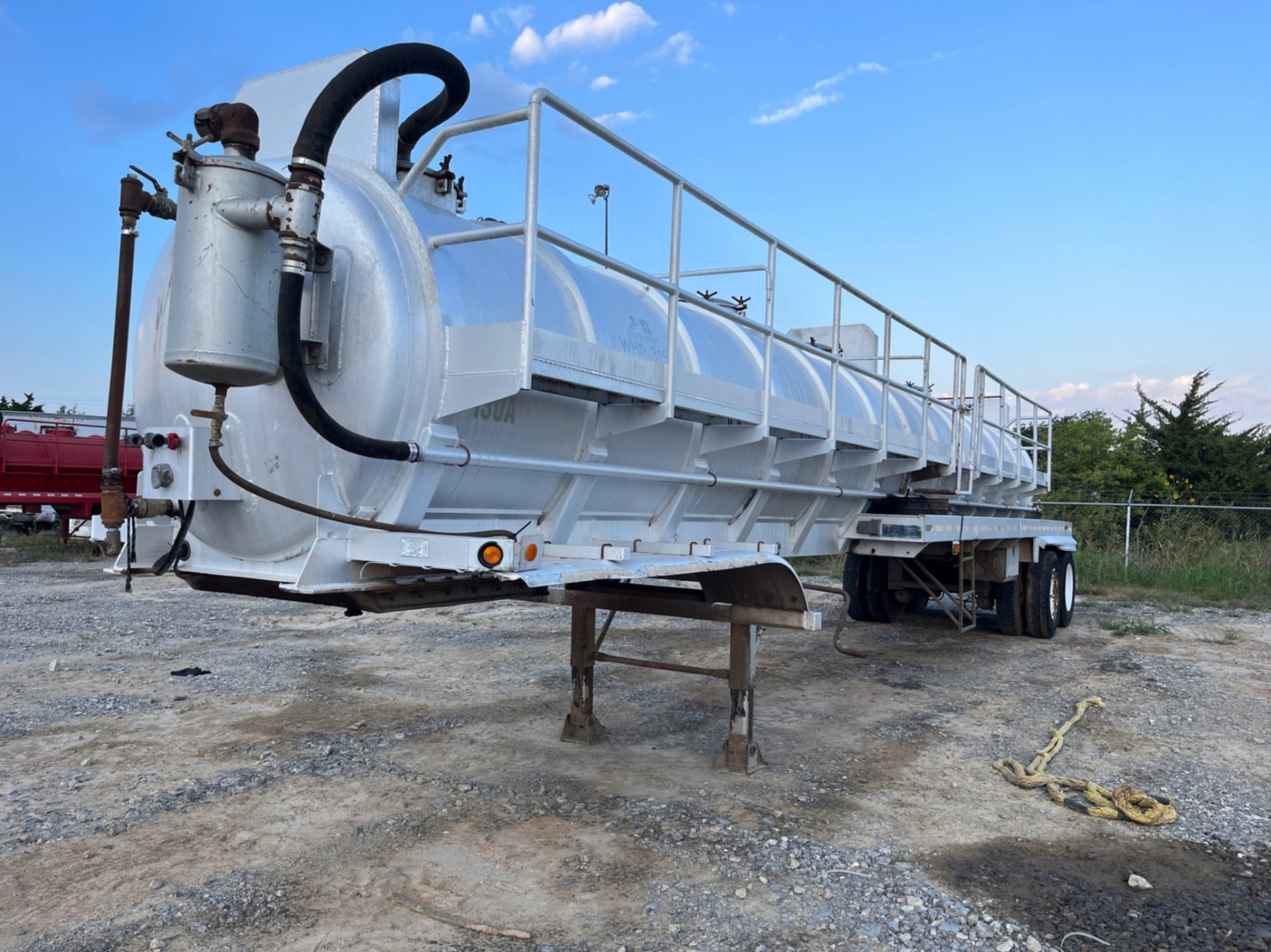 2017 DRAGON 150 BBL ALUMINUM TRAILER (A55745)