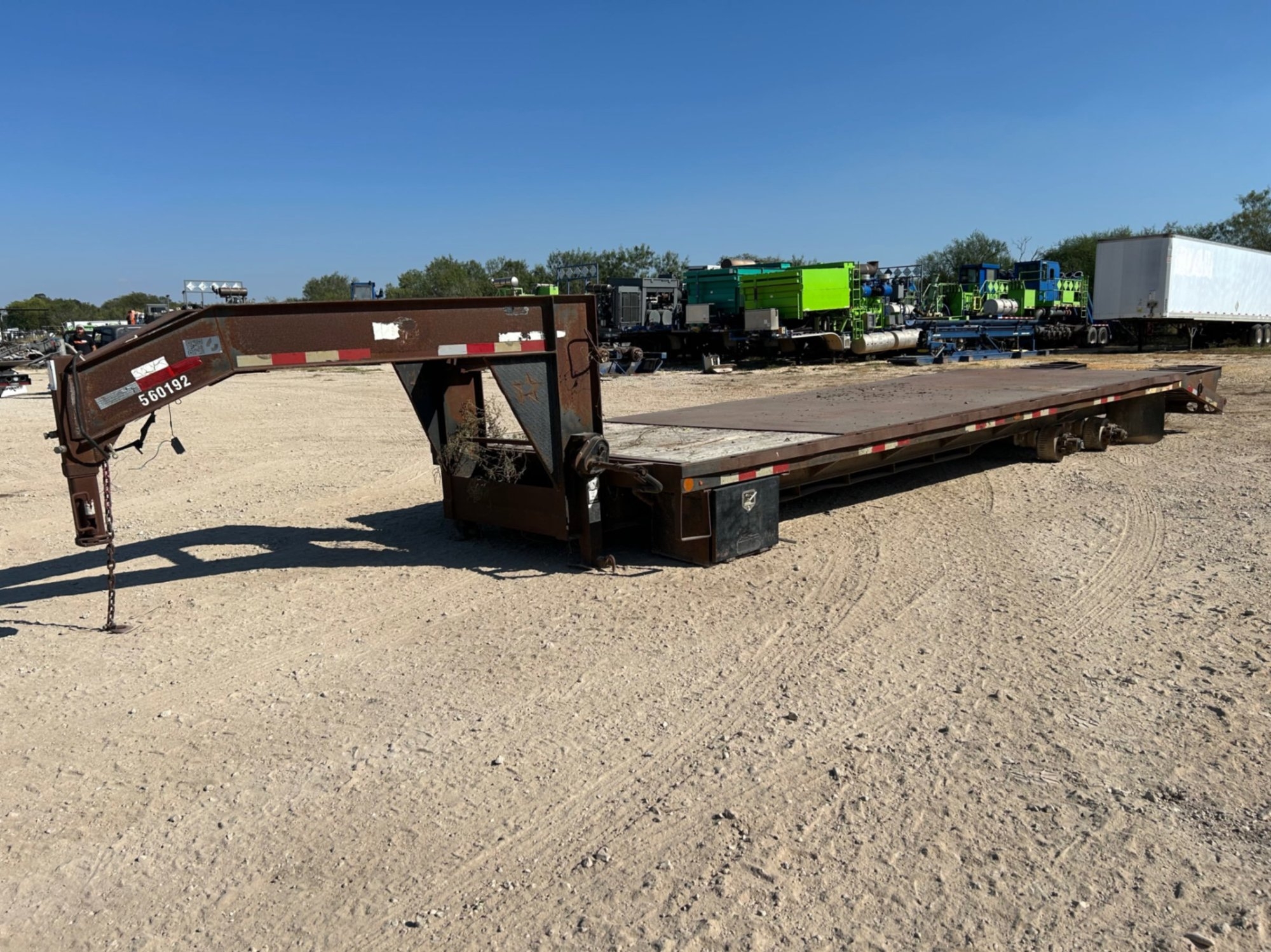 25 TANDEM DUAL GOOSENECK TRAILER (A58216)