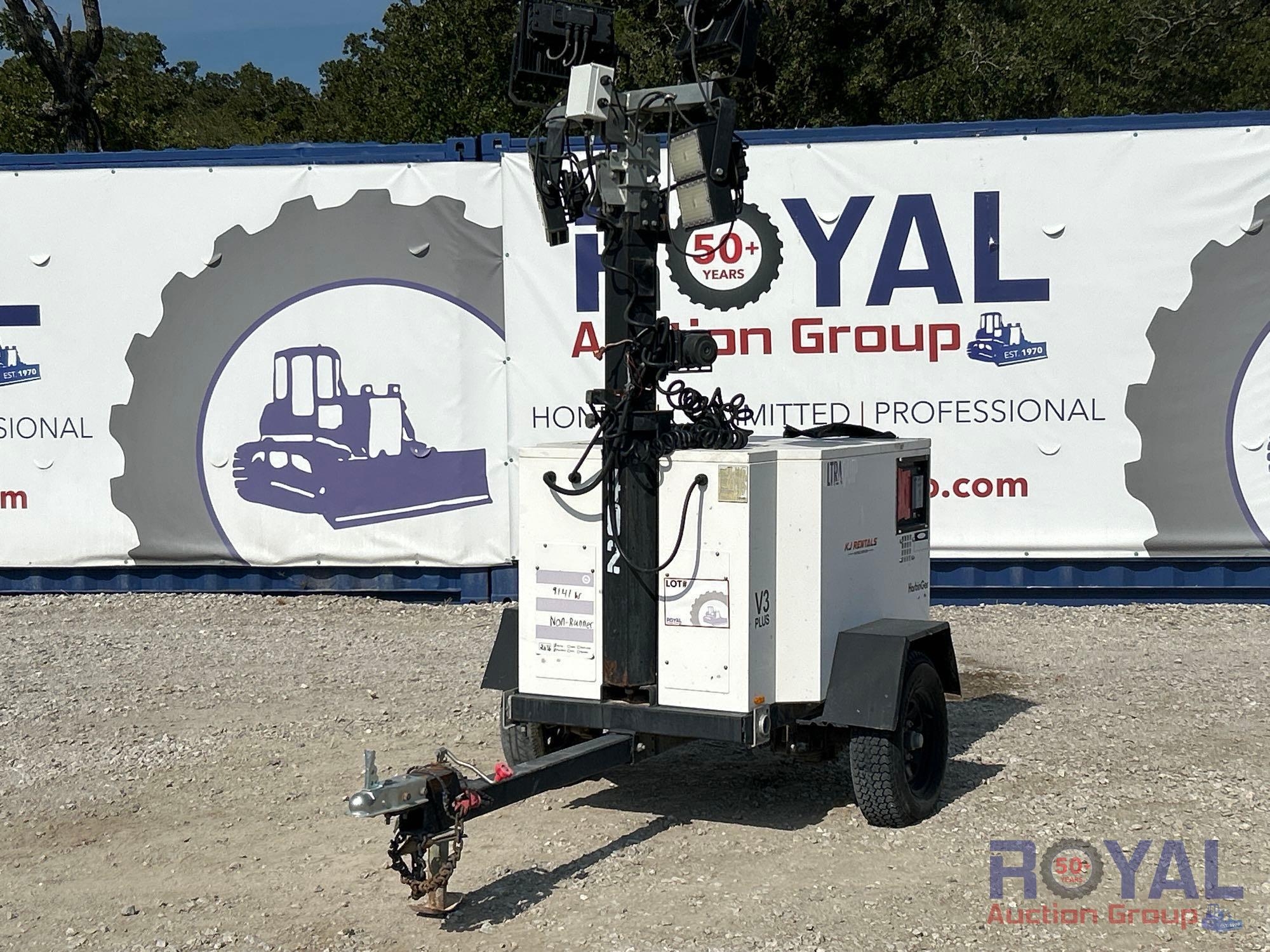 2019 HarbinGer V3 Plus 8KW S/A Towable Light Tower (A52377)