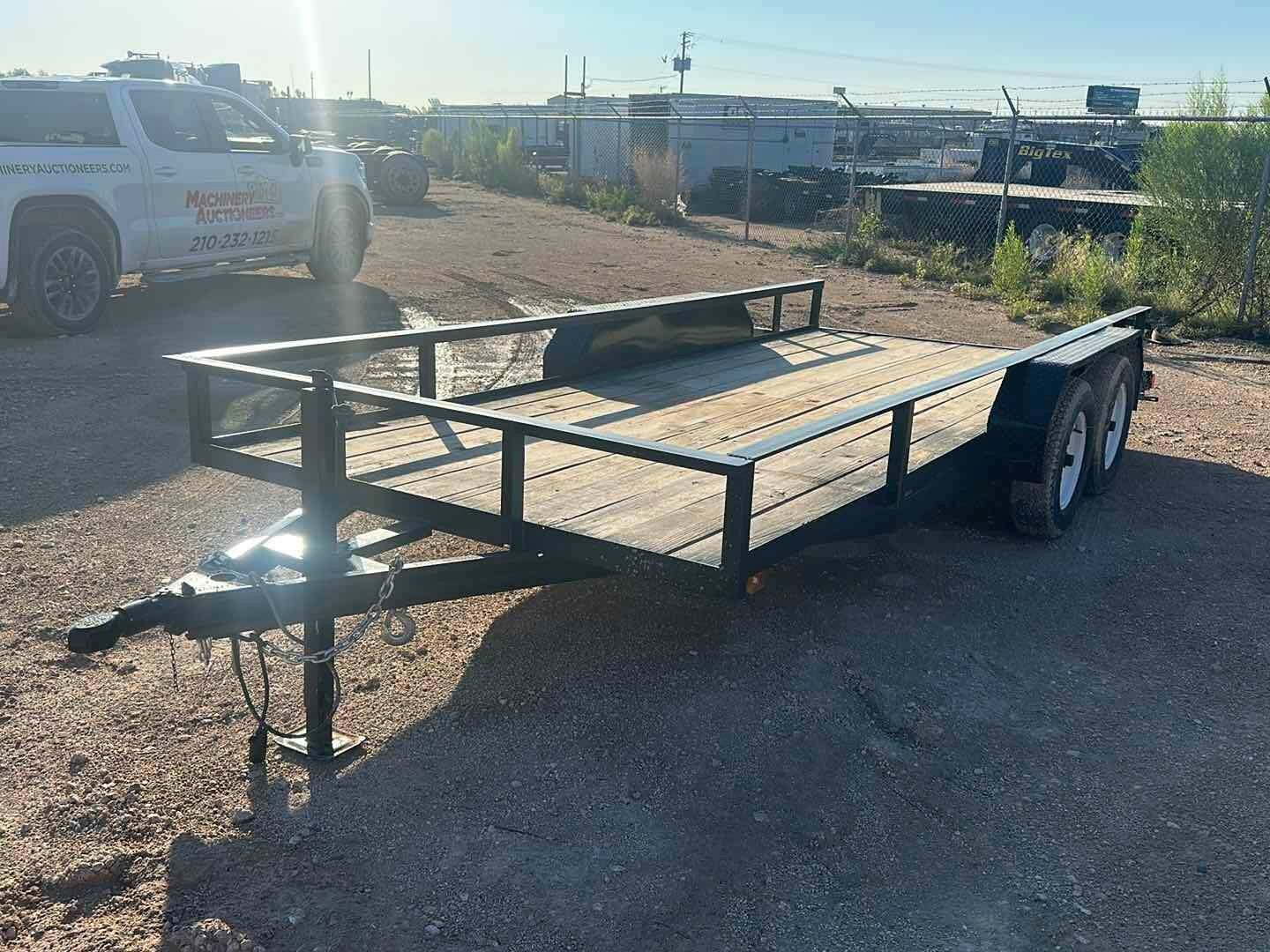 UNKNOWN 16 T/A UTILITY TRAILER (A50854)