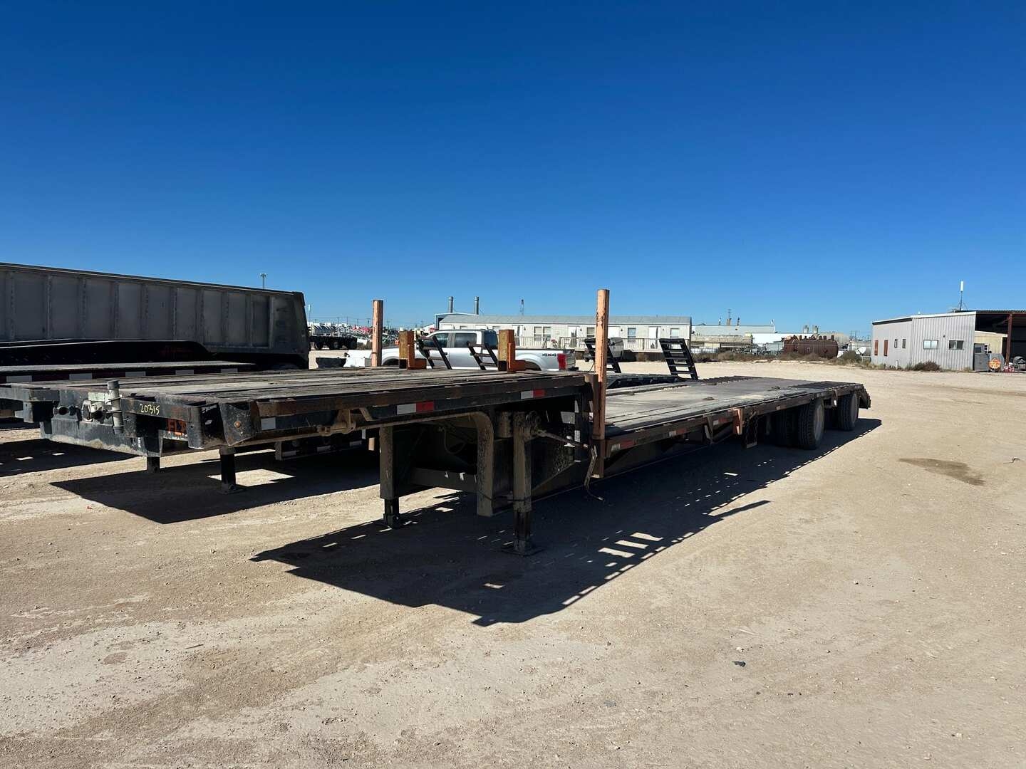 1988 FONTAINE TRAILER CO. 50 STEP DECK LOADER TRAILER (A58214)
