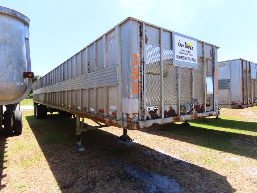 1997 Dorsey 45' Aluminum Citrus Trailer (A47307)