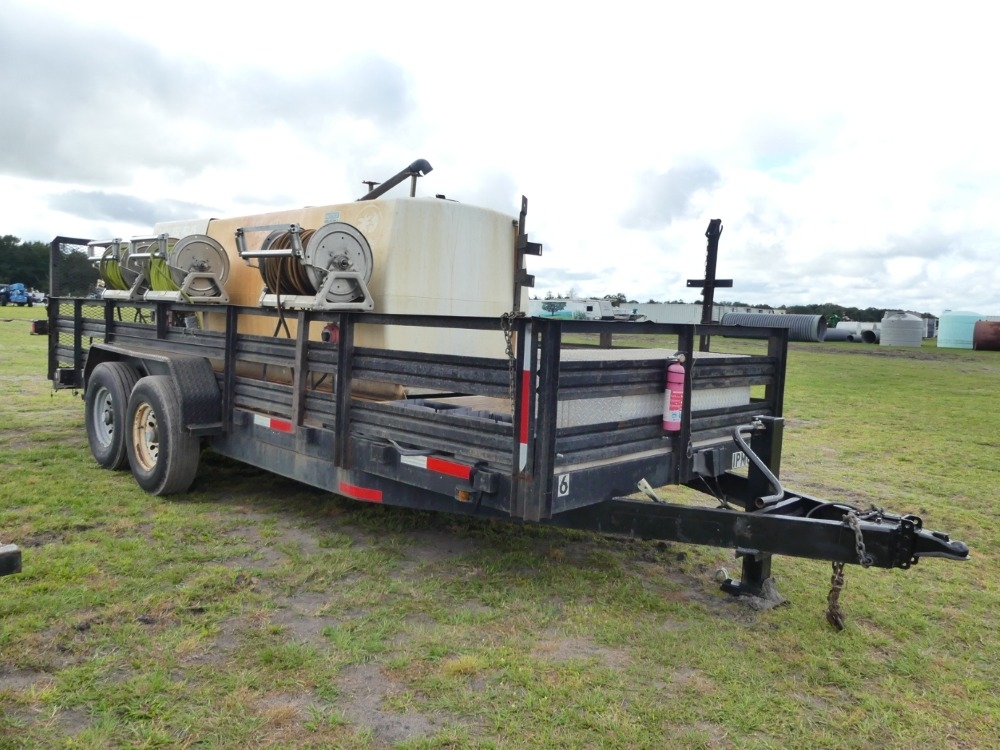 2007 8'x20' 2 Axle Sprayer Trailer (A57148)