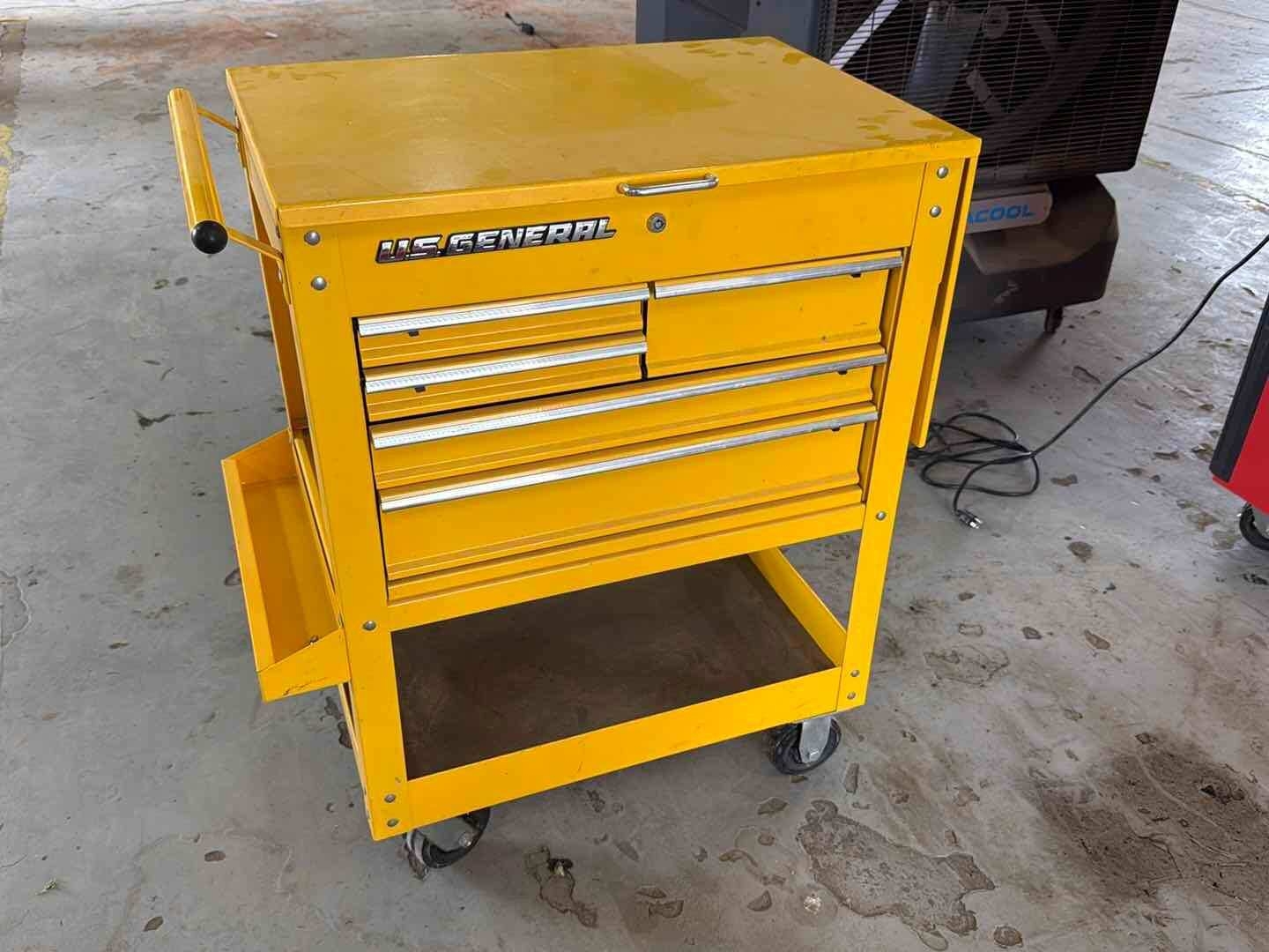 SHOP TOOLBOX W/WHEELS (A55745)