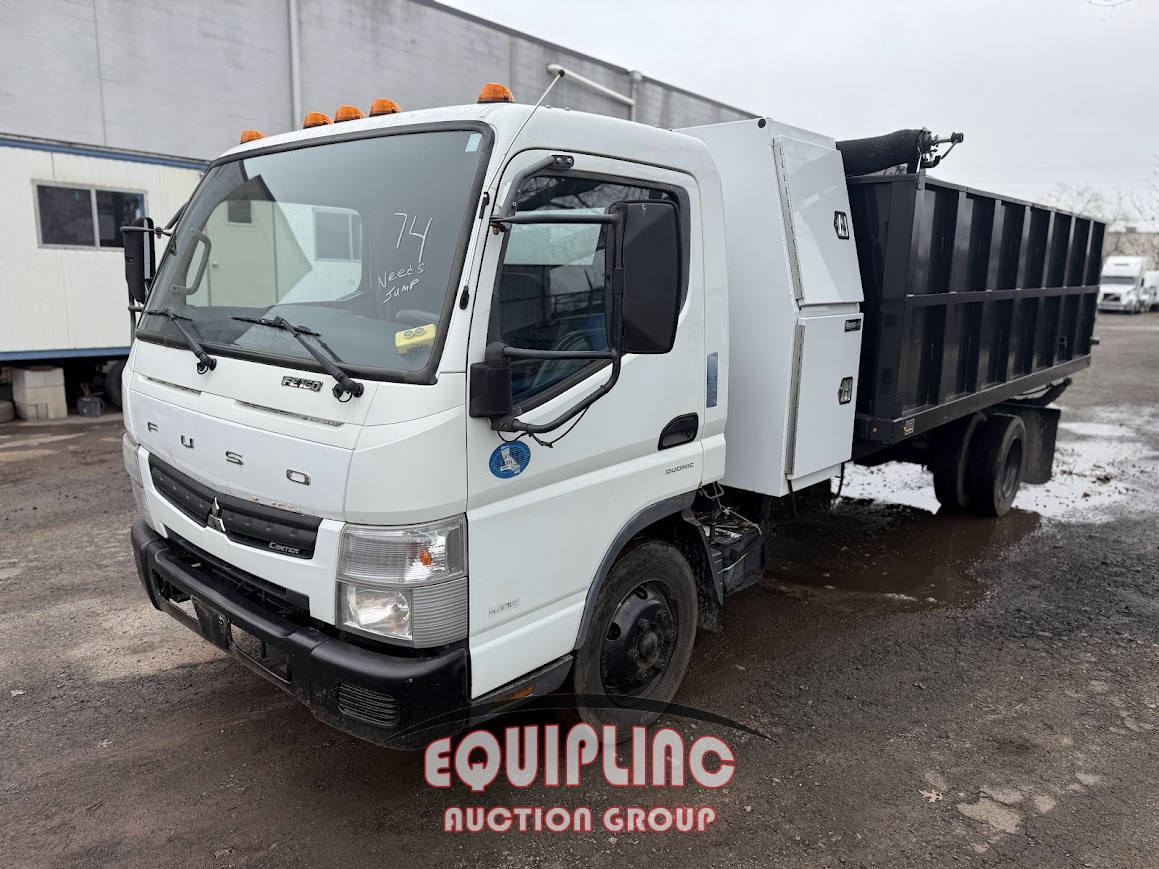 2012 MITSUBISHI FUSO SINGLE AXLE DUMP TRUCK (A51222)