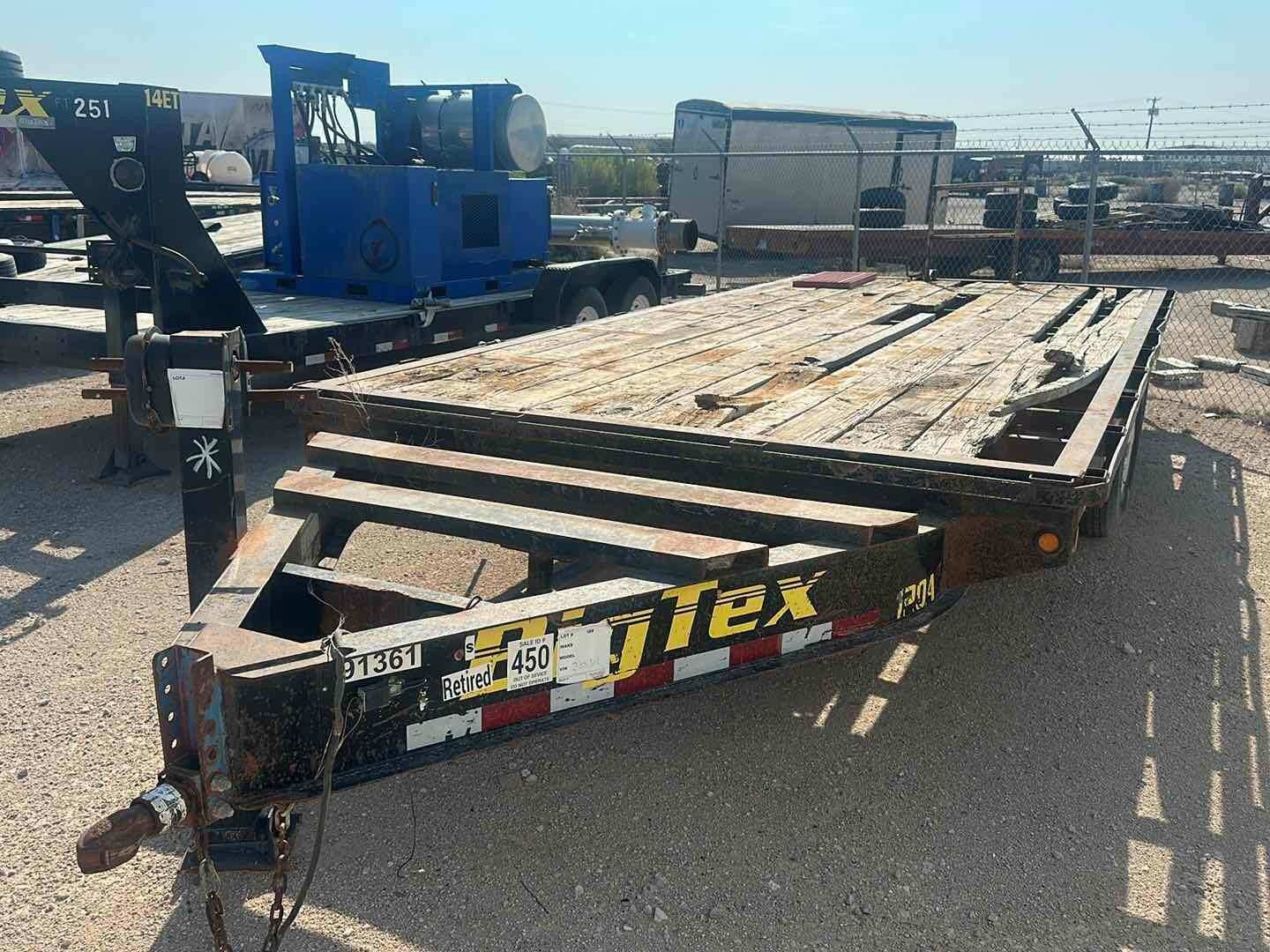 2013 BIG TEX 18 T/A UTILITY TRAILER (A52472)