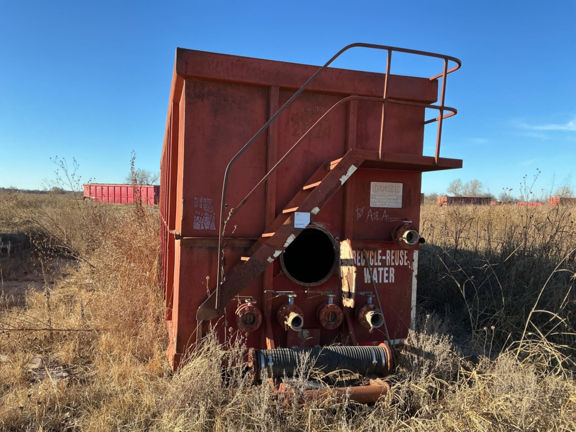 500 BBL FRAC TANK (A58214)