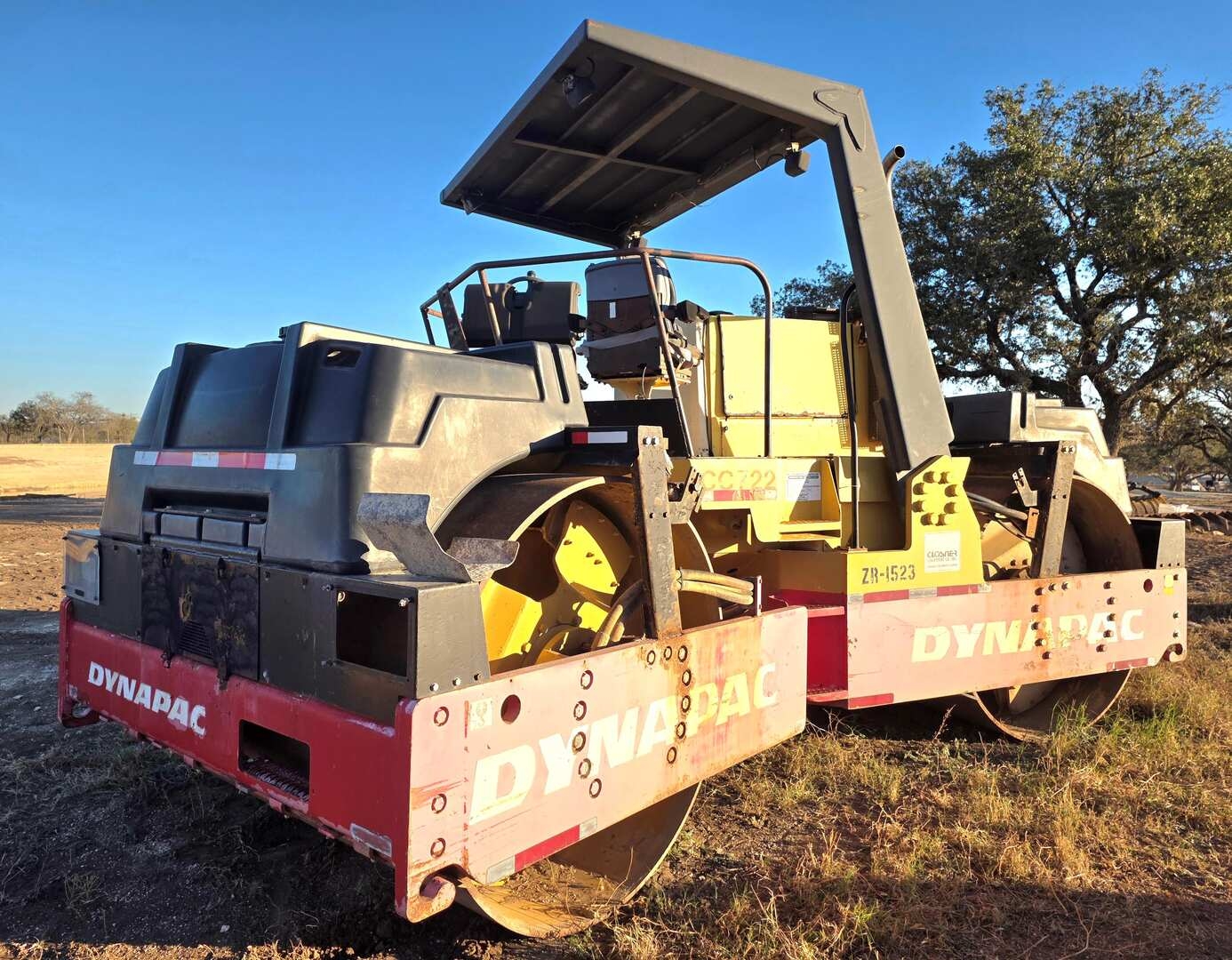 (INOPERABLE) DYNAPAC 772 DOUBLE DRUM ROLLER (A58216)