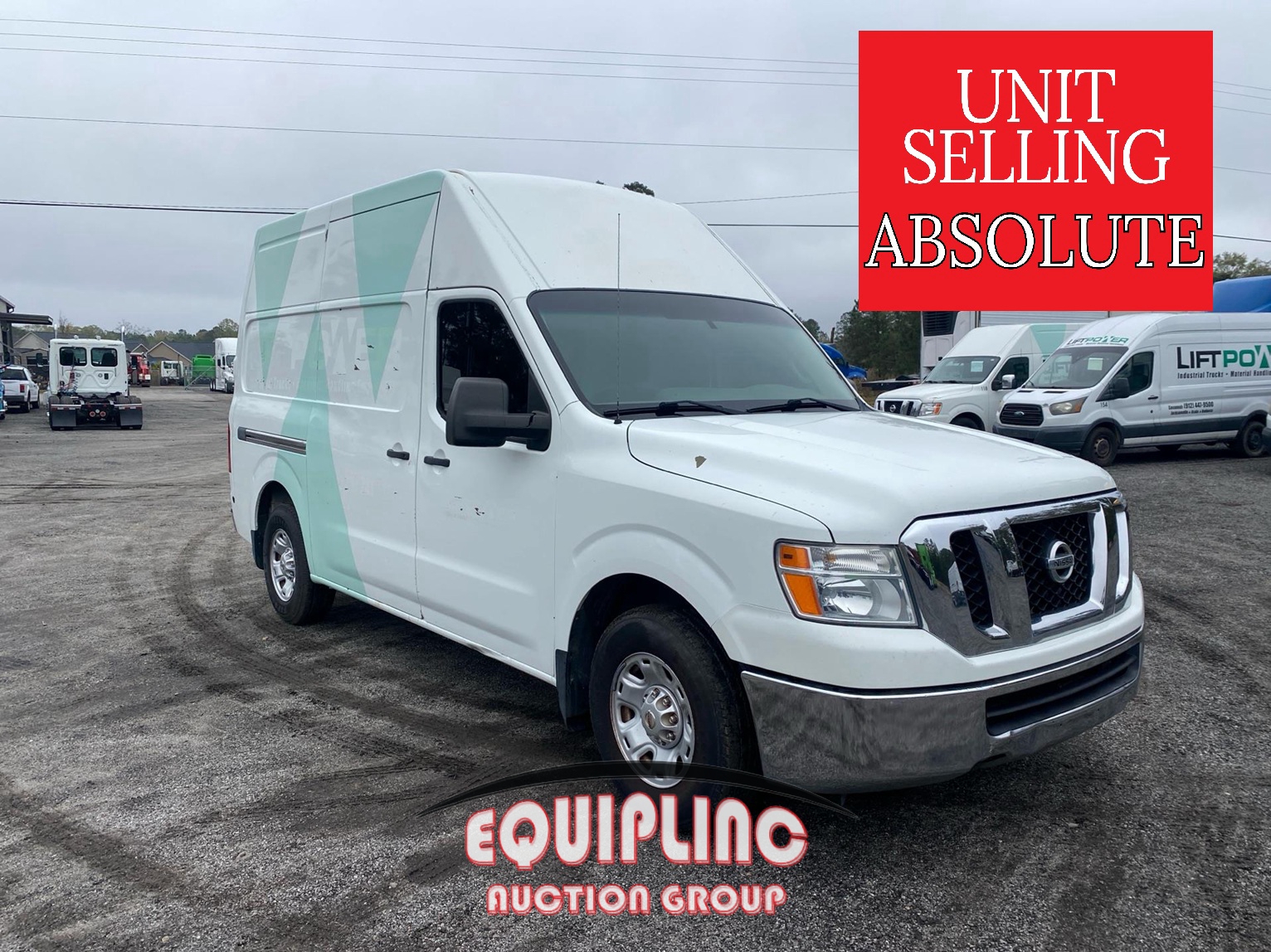 2013 NISSAN NV3500 CARGO VAN (A59575)