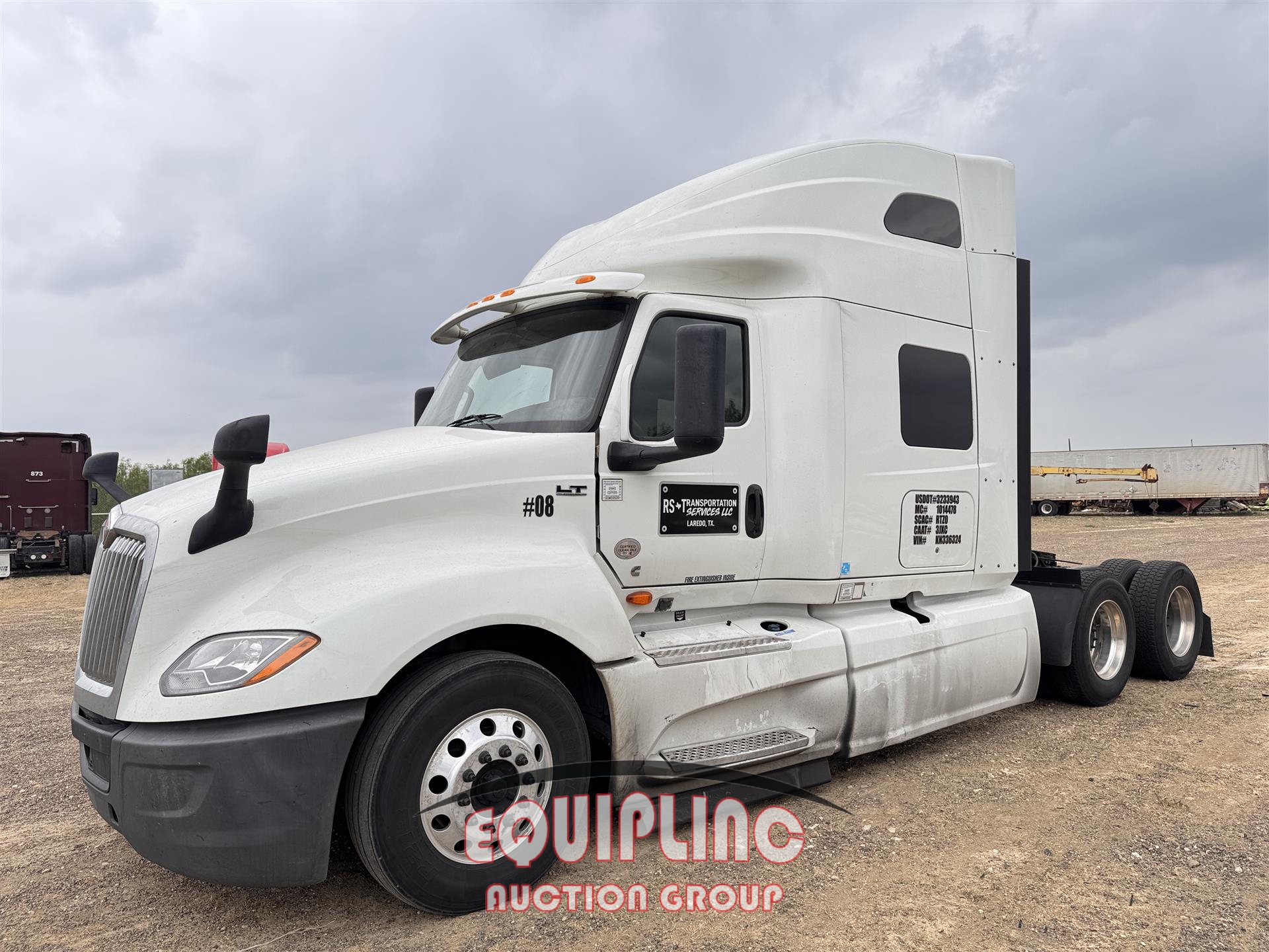 2019 INTERNATIONAL LT625 TANDEM AXLE SLEEPER (A43005)