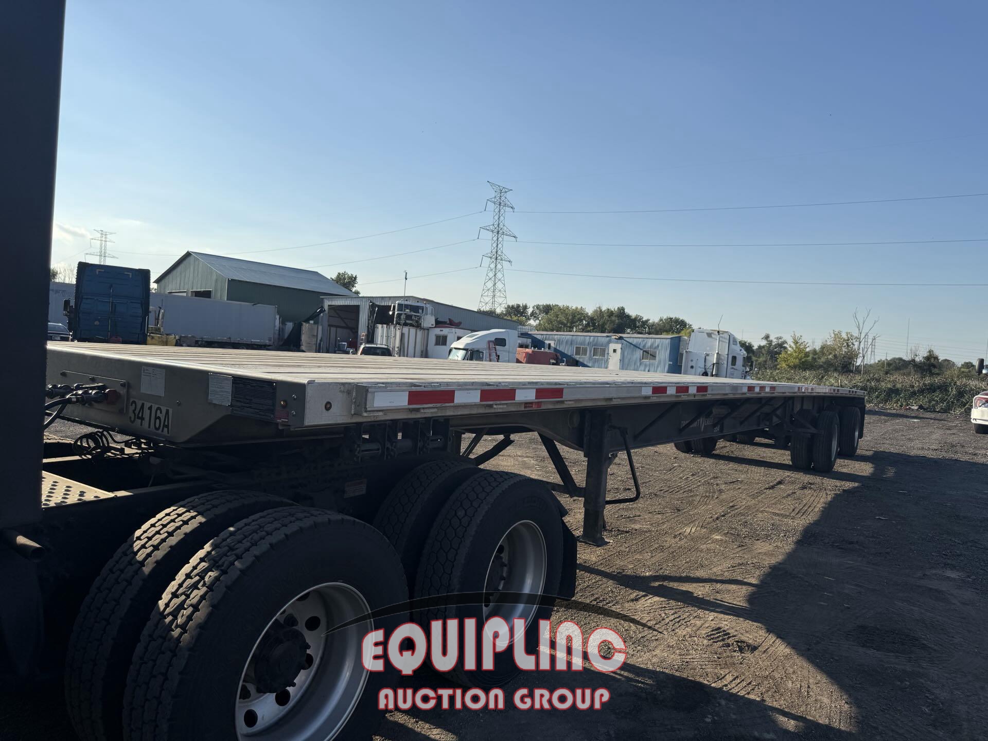 2023 TRANSCRAFT 53FT FLATBED TRAILER (A57880)