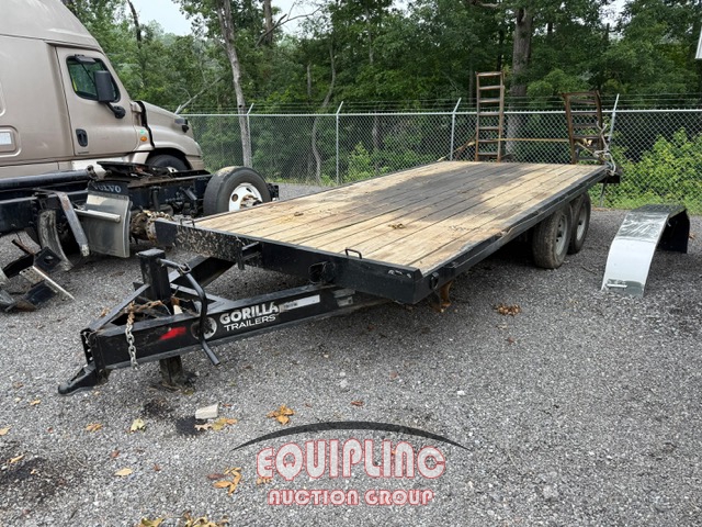 2022 GORILLA  20FT EQUIPMENT TRAILER (A54607)