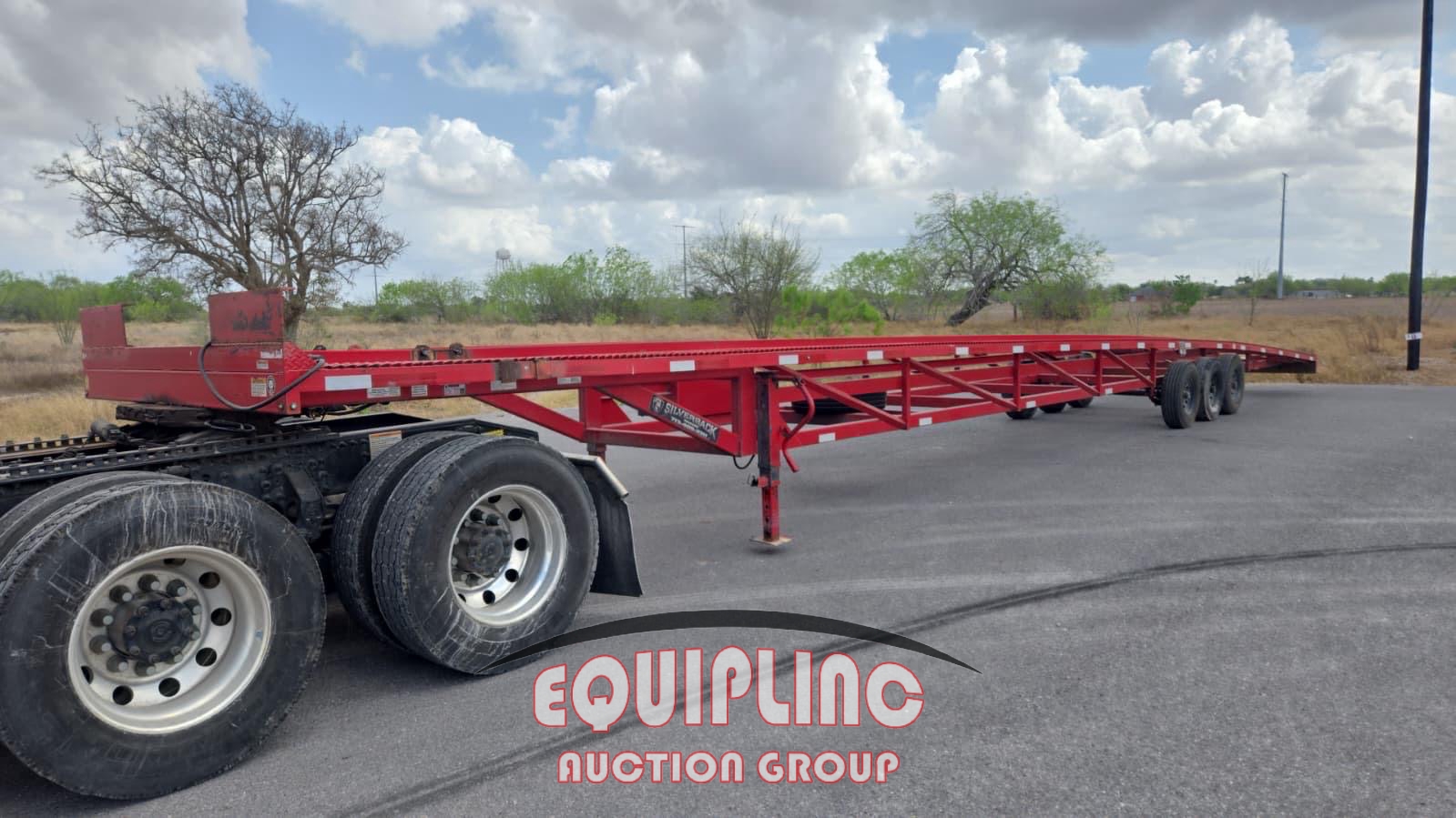 2024 SILVERBACK 53CH3A TRI/A CAR TRAILER (A59914)