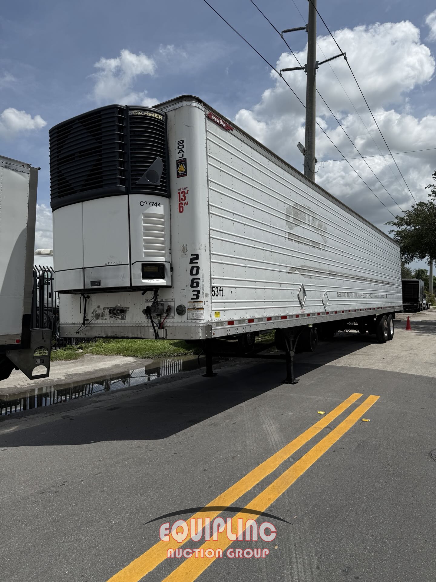 2015 GREAT DANE ETL-1114-31053 REEFER TRAILER (A53426)