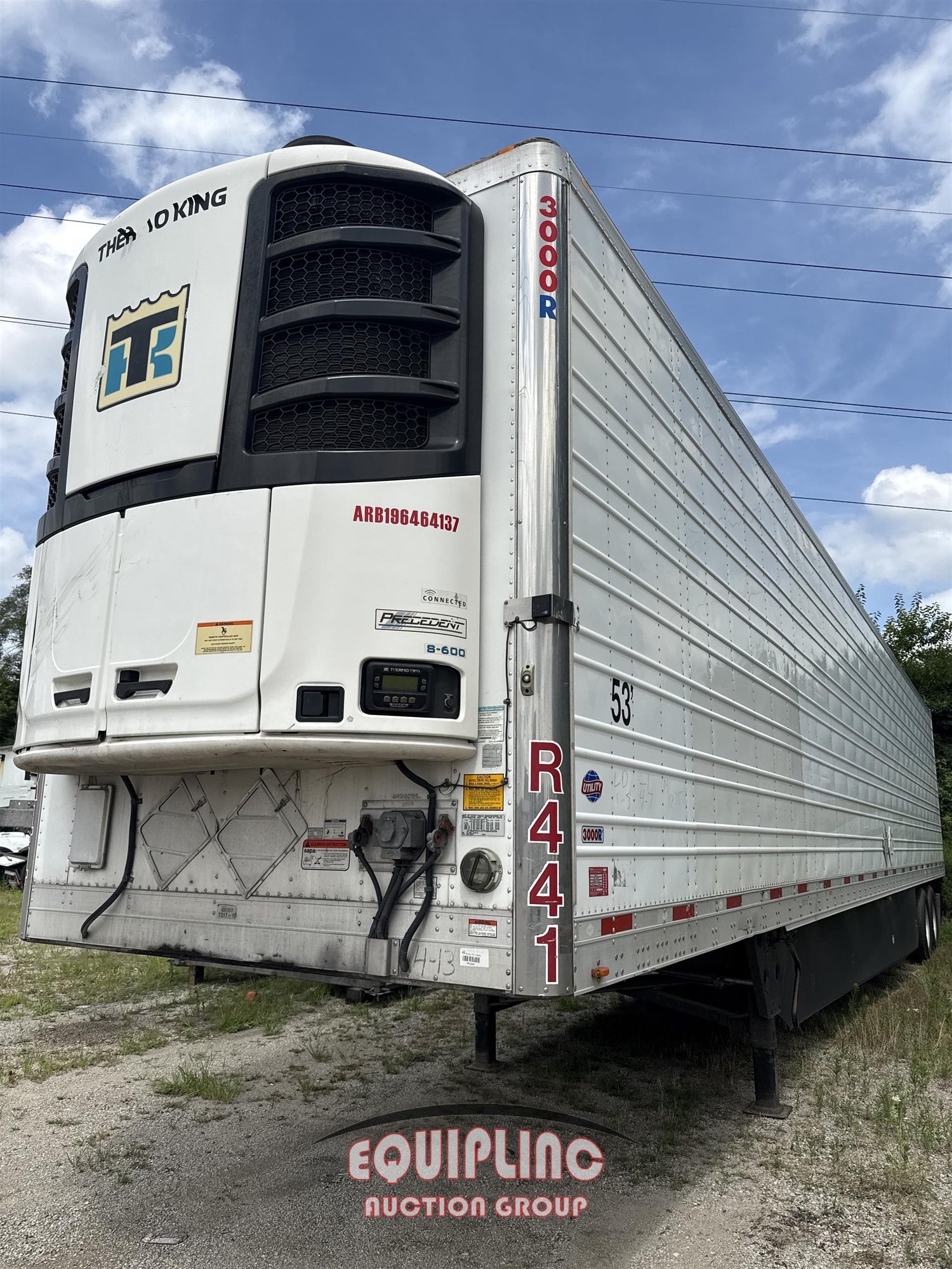 2019 UTILITY VS2RA 53FT REEFER TRAILER (A52141)