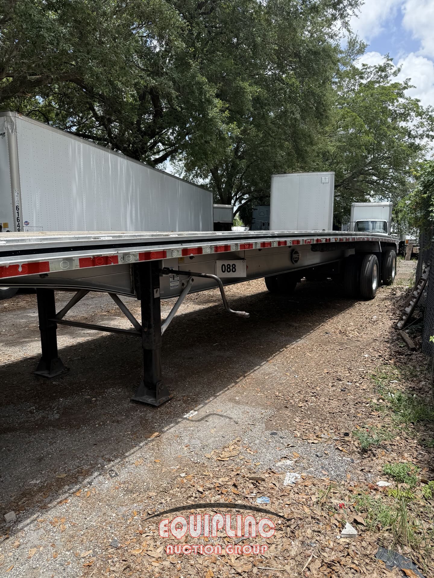 2015 MAC FLATBED 48FT TRAILER (A52141)