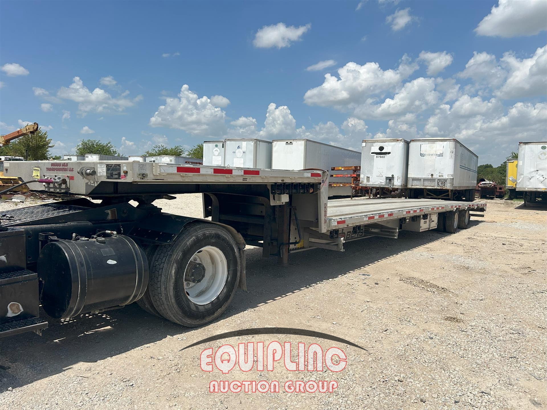 2017 TRANSCRAFT TANDEM AXLE DROP DECK TRAILER (A52576)