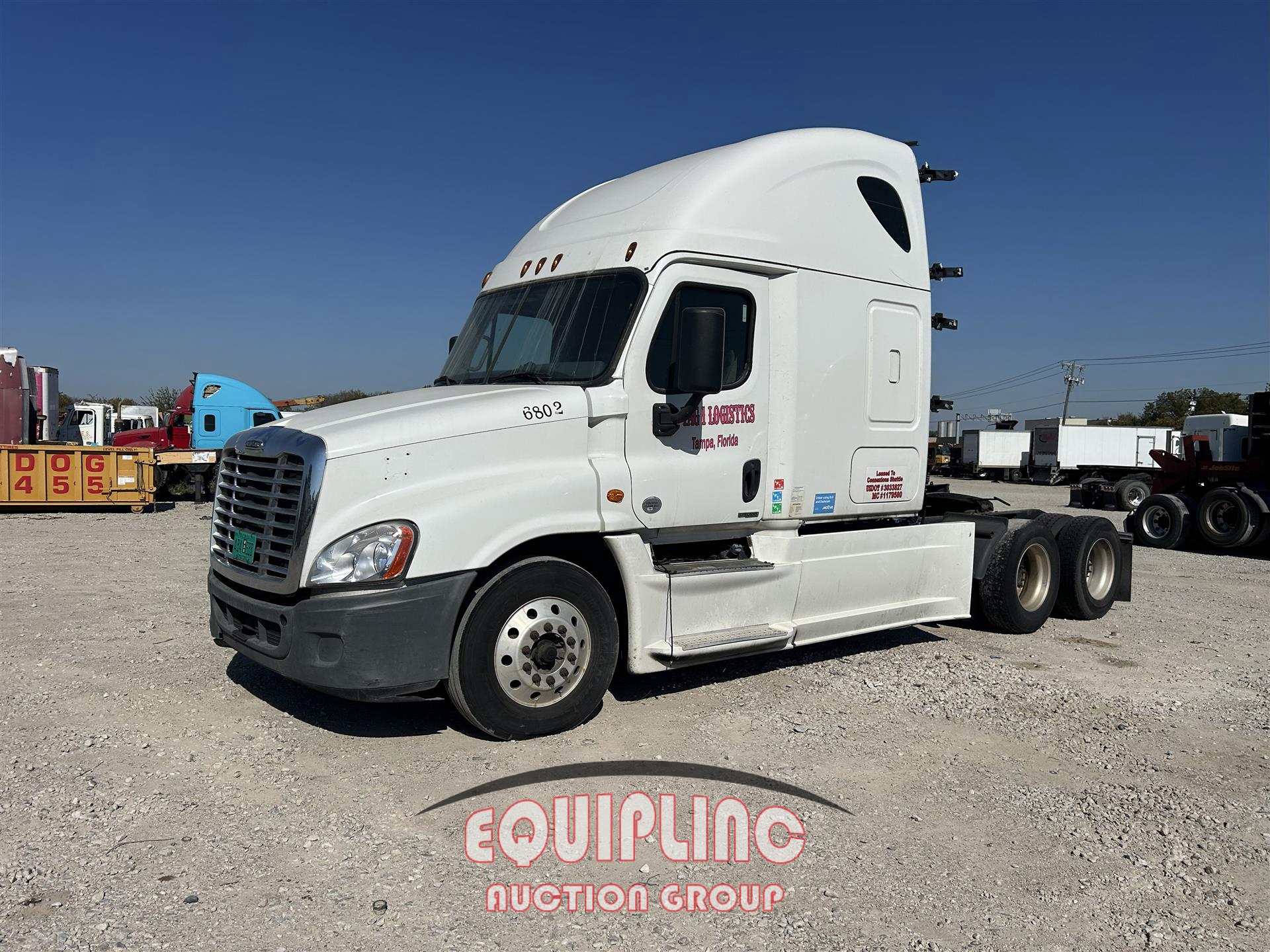 2016 FREIGHTLINER CASCADIA TANDEM AXLE SLEEPER (A58017)