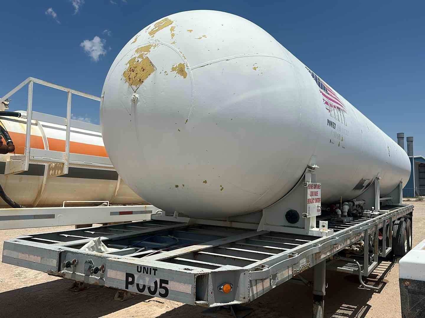 SHOP MADE PROPANE TRAILER (A50854)