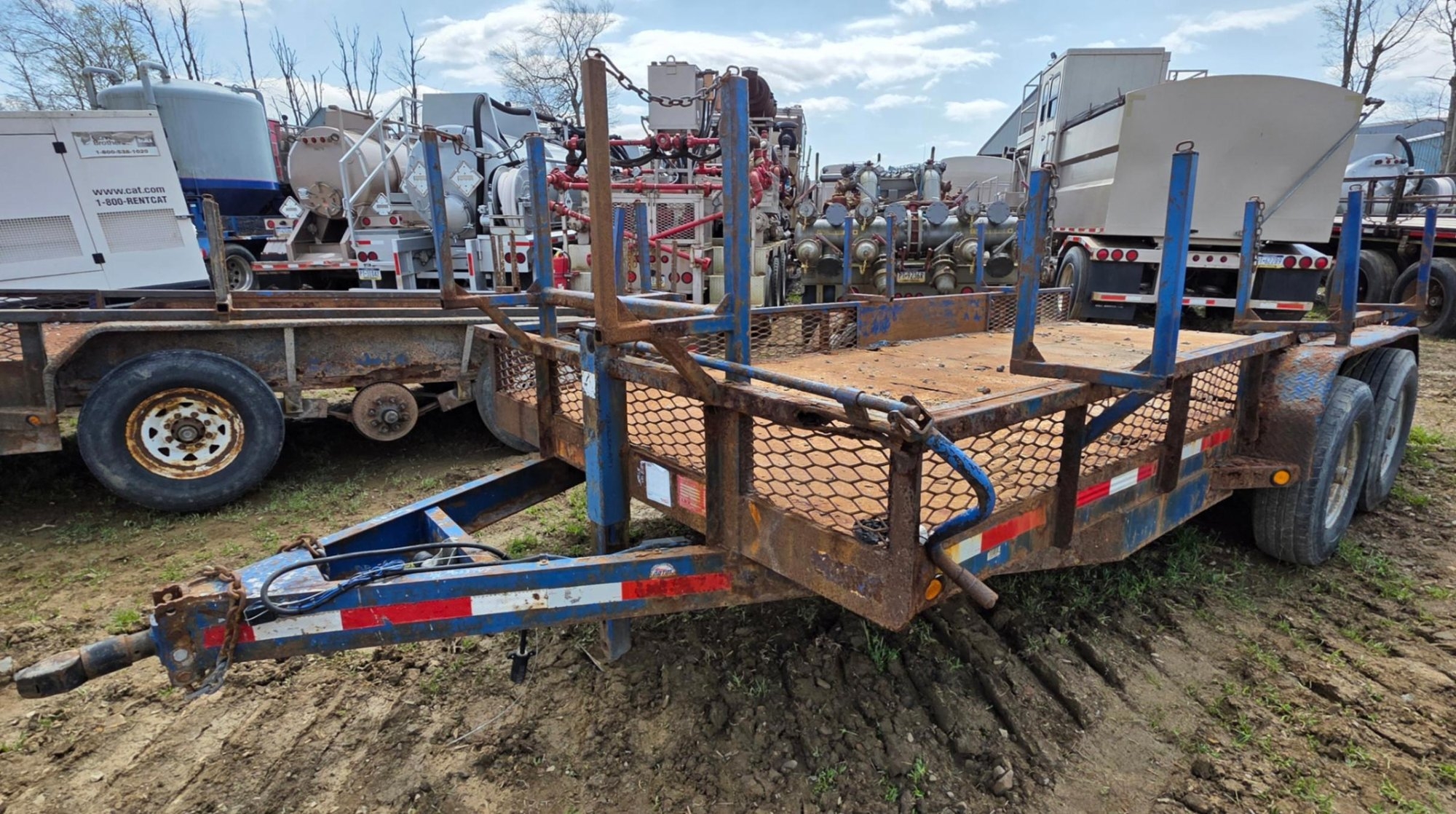 2012 MAXE BUMPER PULL TRAILER (A47001)