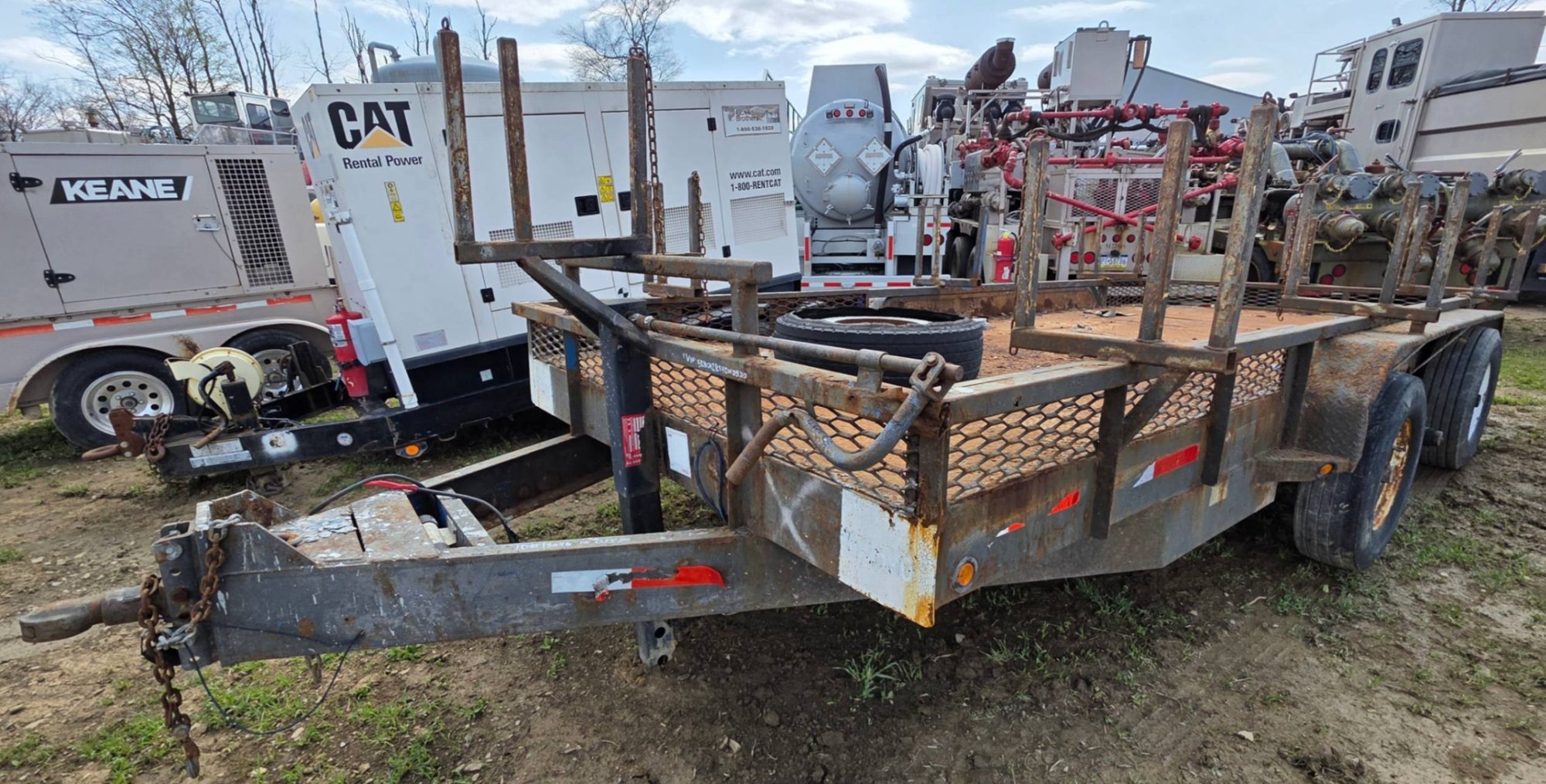 2013 MAXE BUMPER PULL TRAILER (A47001)
