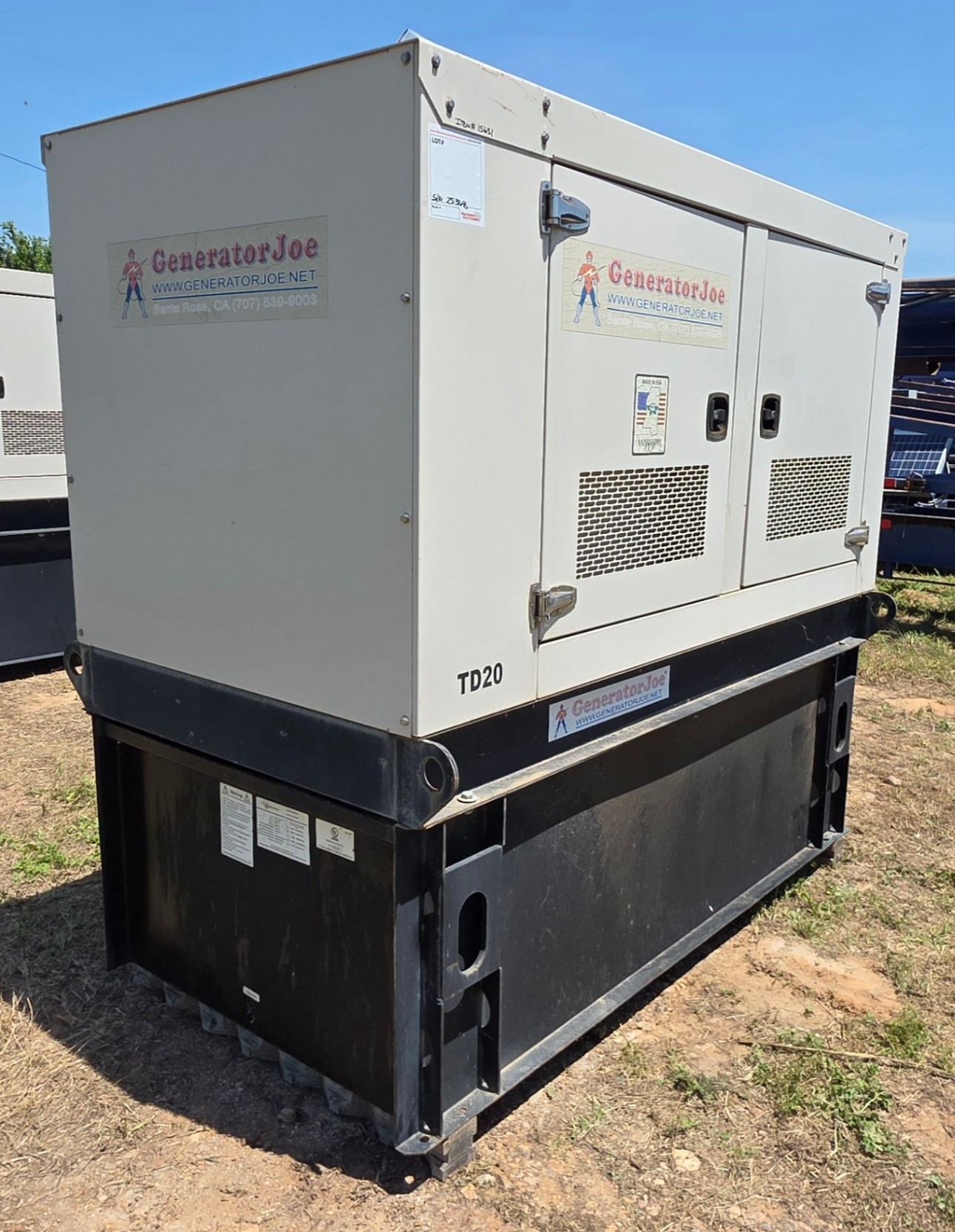 TD-20 TAYLOR POWER SYSTEM GENERATOR (A47001)
