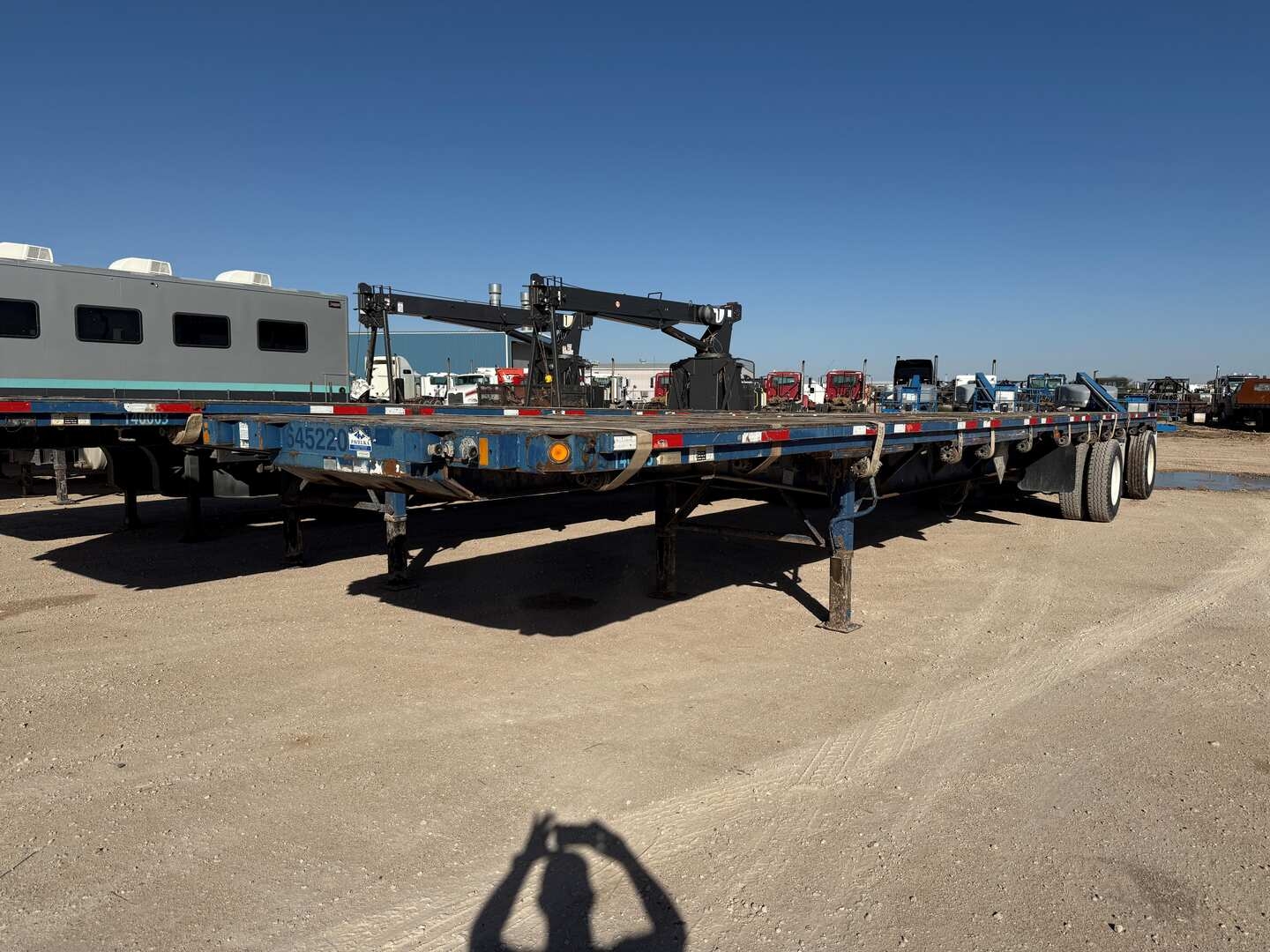 2009 FONTAINE TRAILER CO. 48 X 102 SPREAD AXLE FLATBED (A55745)