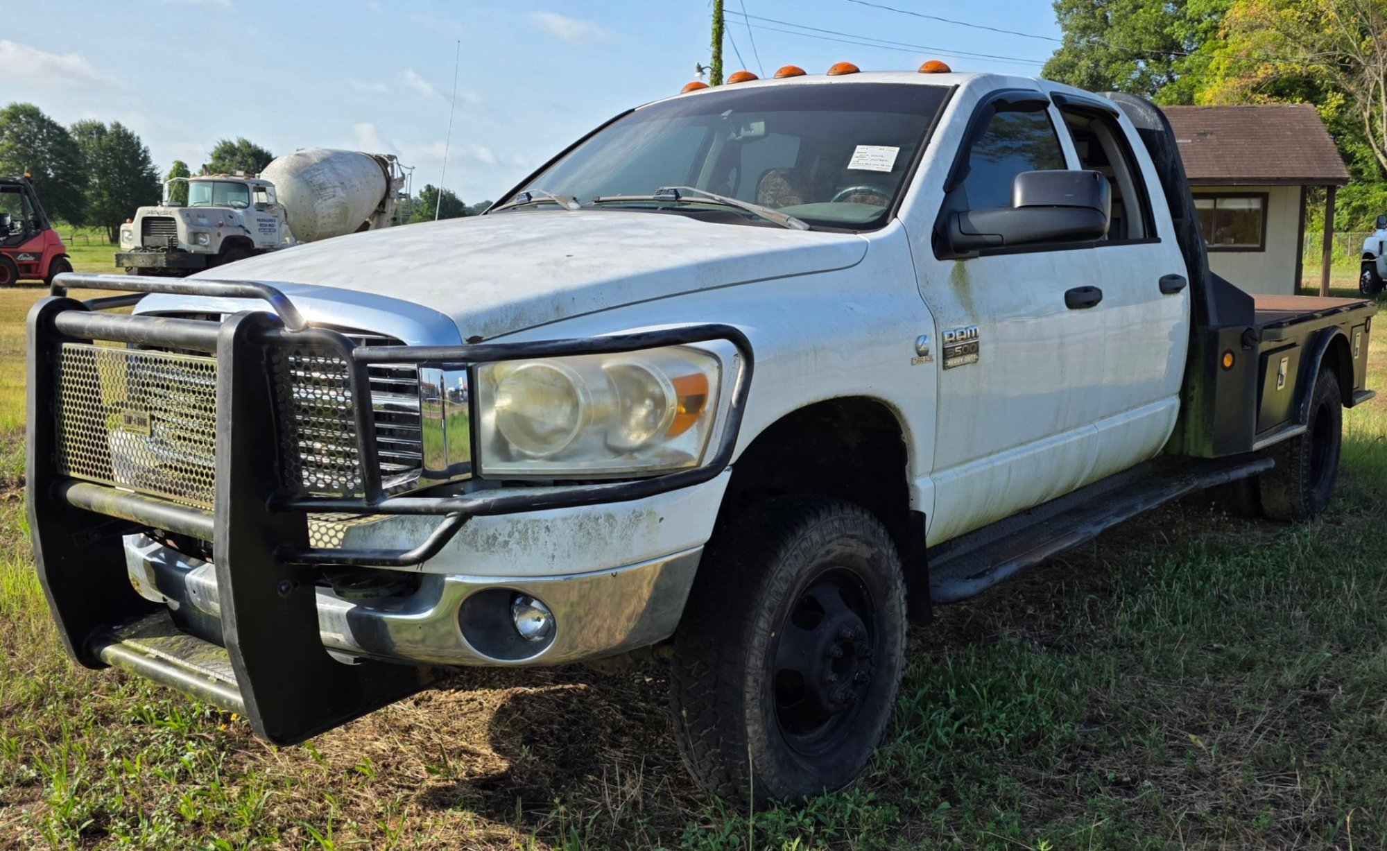 2008 DODGE RAM 3500 FLATBED TRK (INOPERABLE) (A50854)