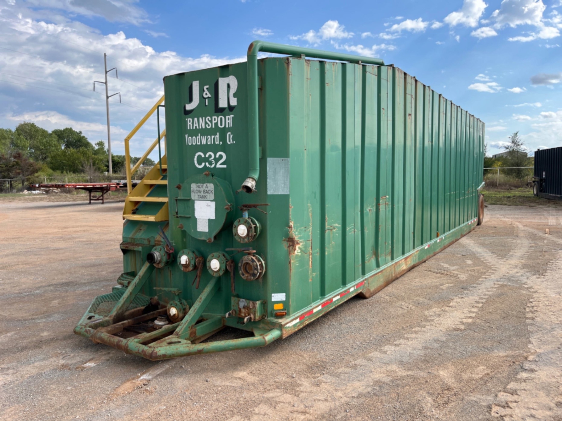 V.E. ENTERPRISES 500 BBL FRAC TANK (A58216)