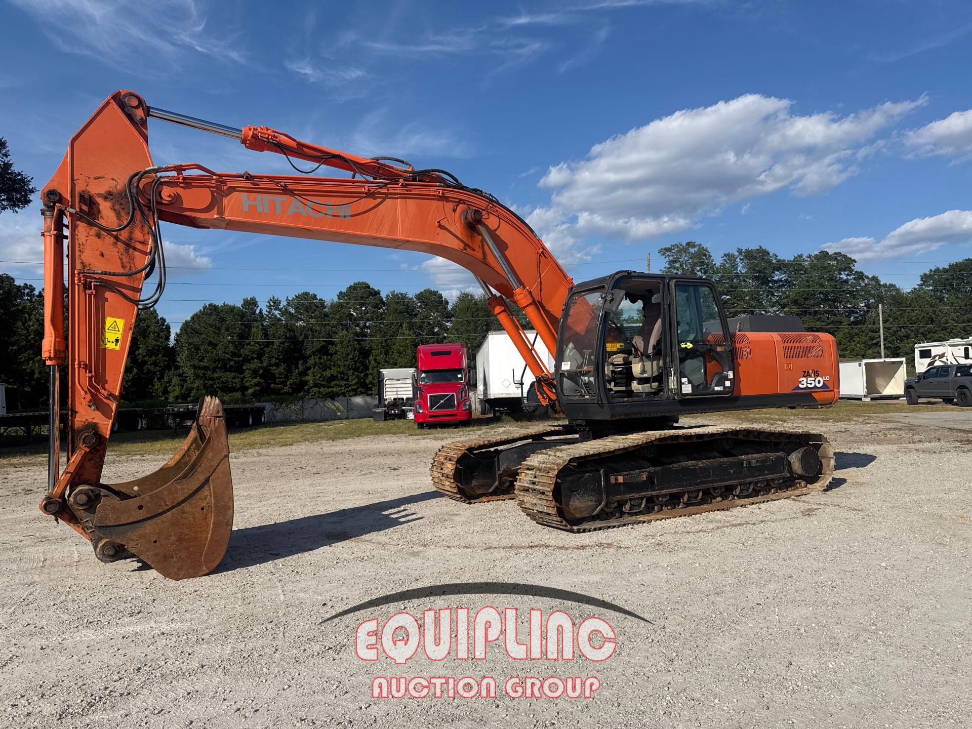 2017 HITACHI ZX350LC EXCAVATOR (A54607)