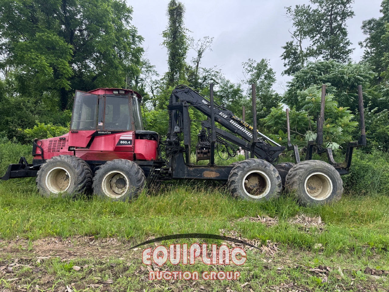 2000 KOMATSU VALMET 860.4 FORWARDER (A51222)