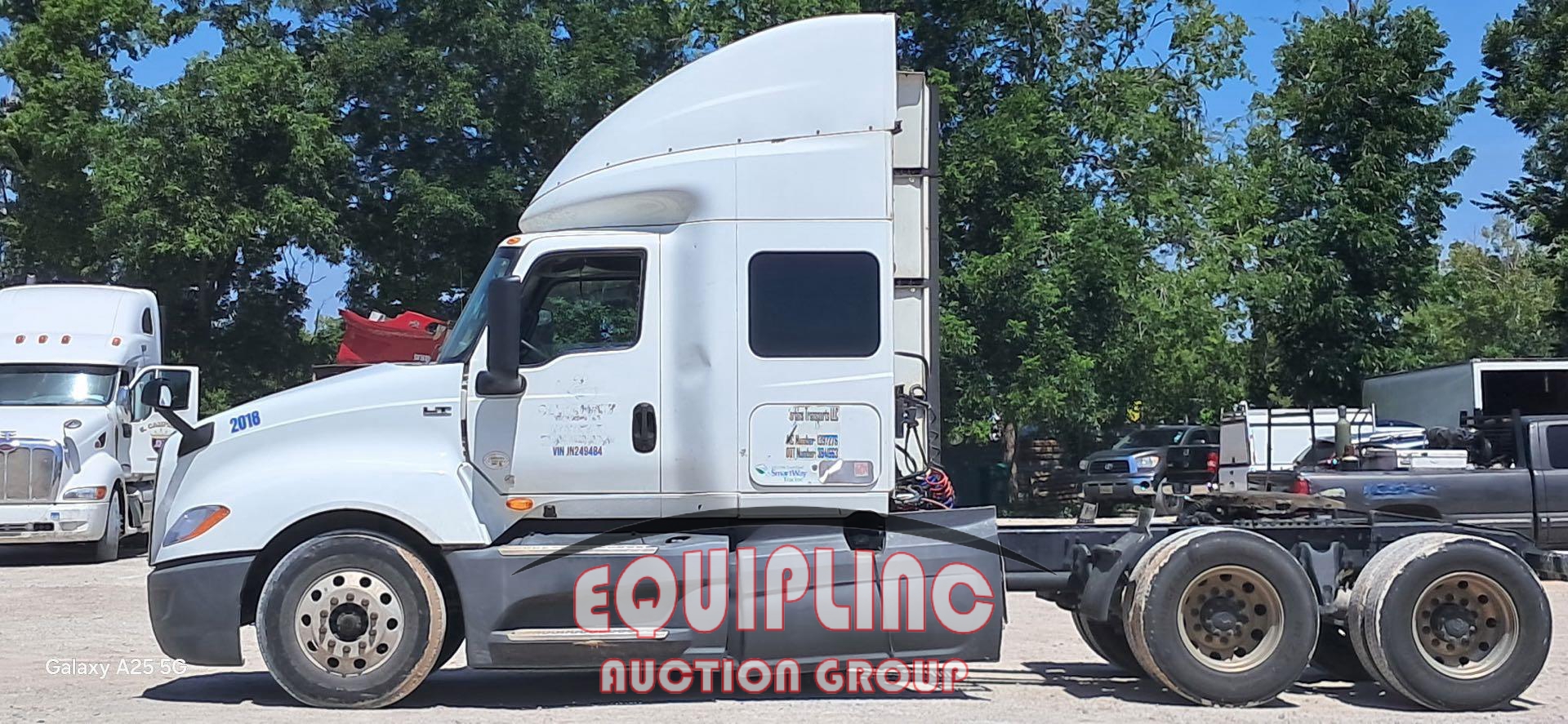 2018 INTERNATIONAL LT625 TANDEM AXLE SLEEPER (A52141)