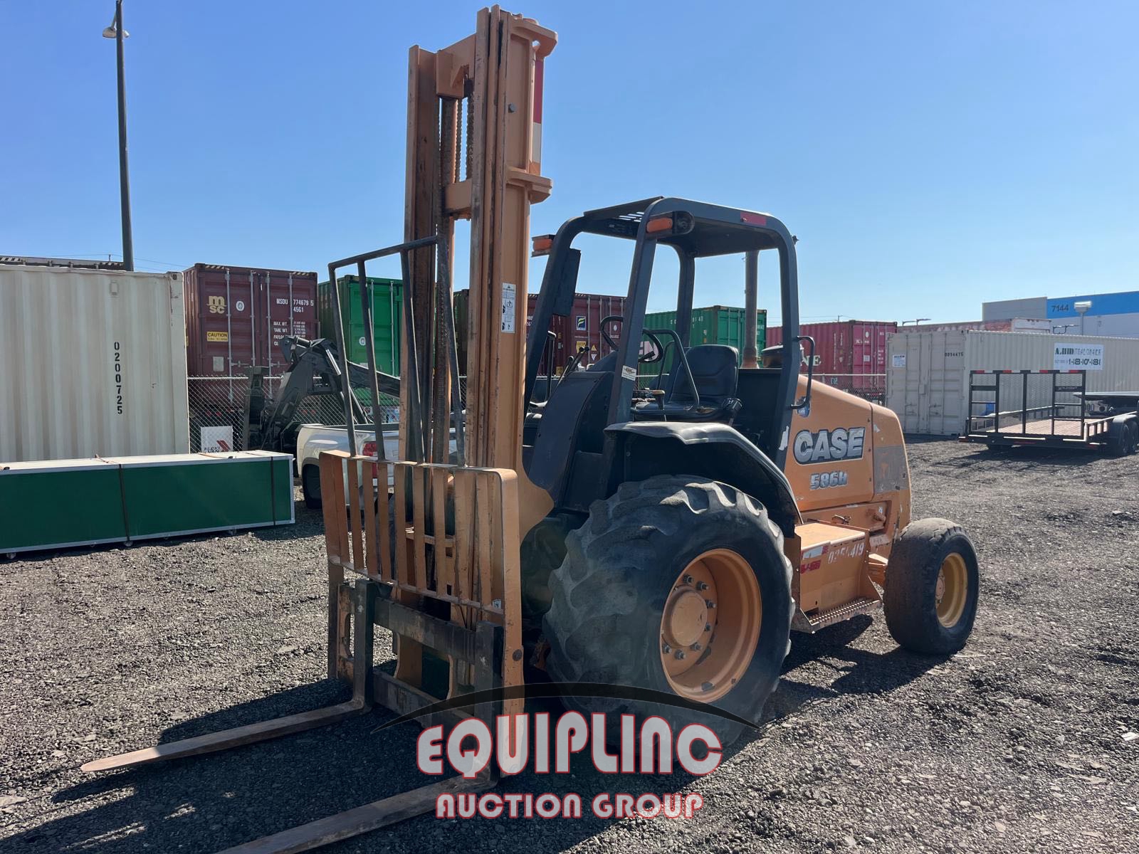 2014 CASE 586H FORKLIFT (A52576)