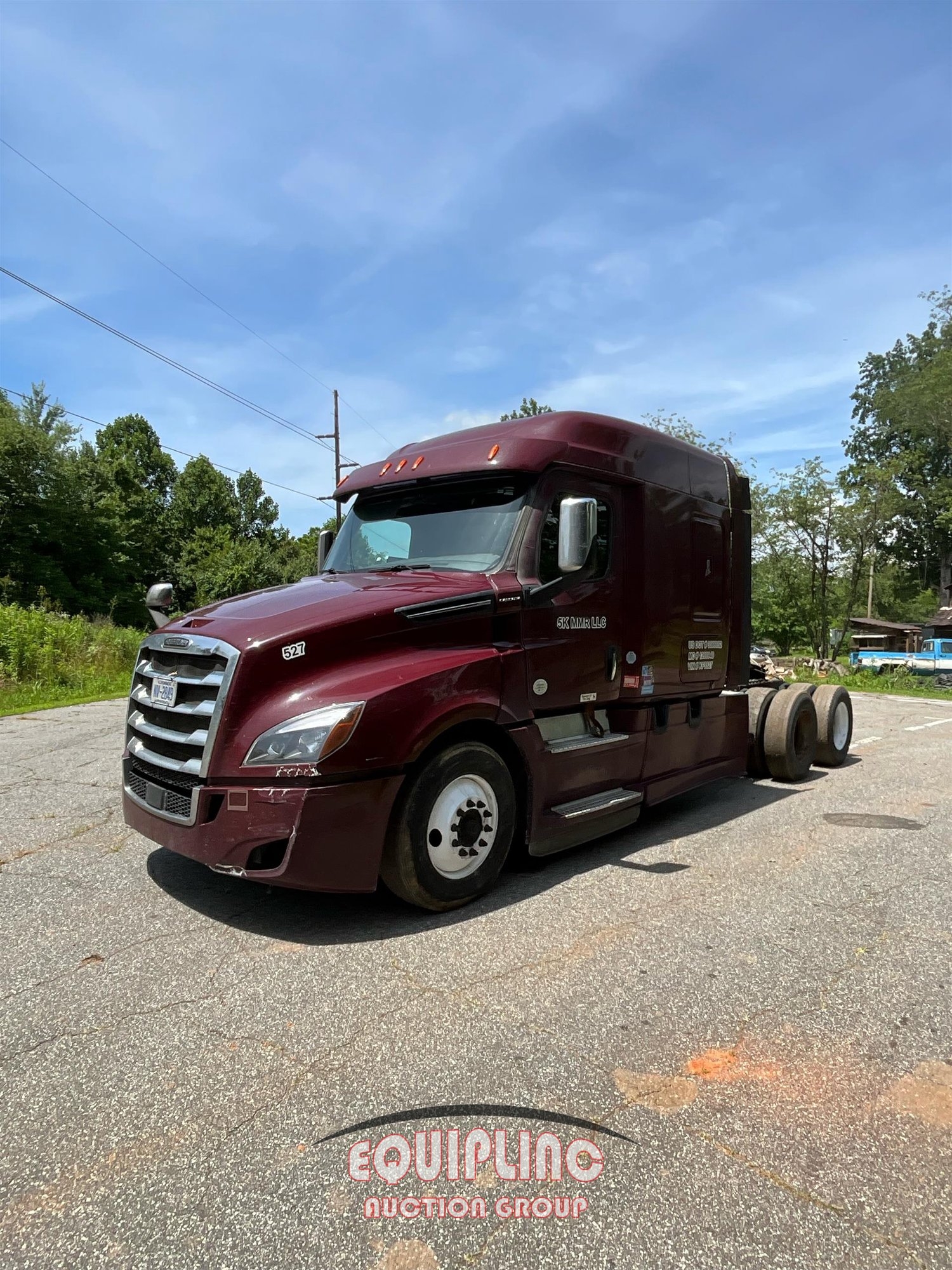 2019 FREIGHTLINER CASCADIA TANDEM AXLE SLEEPER (A52576)