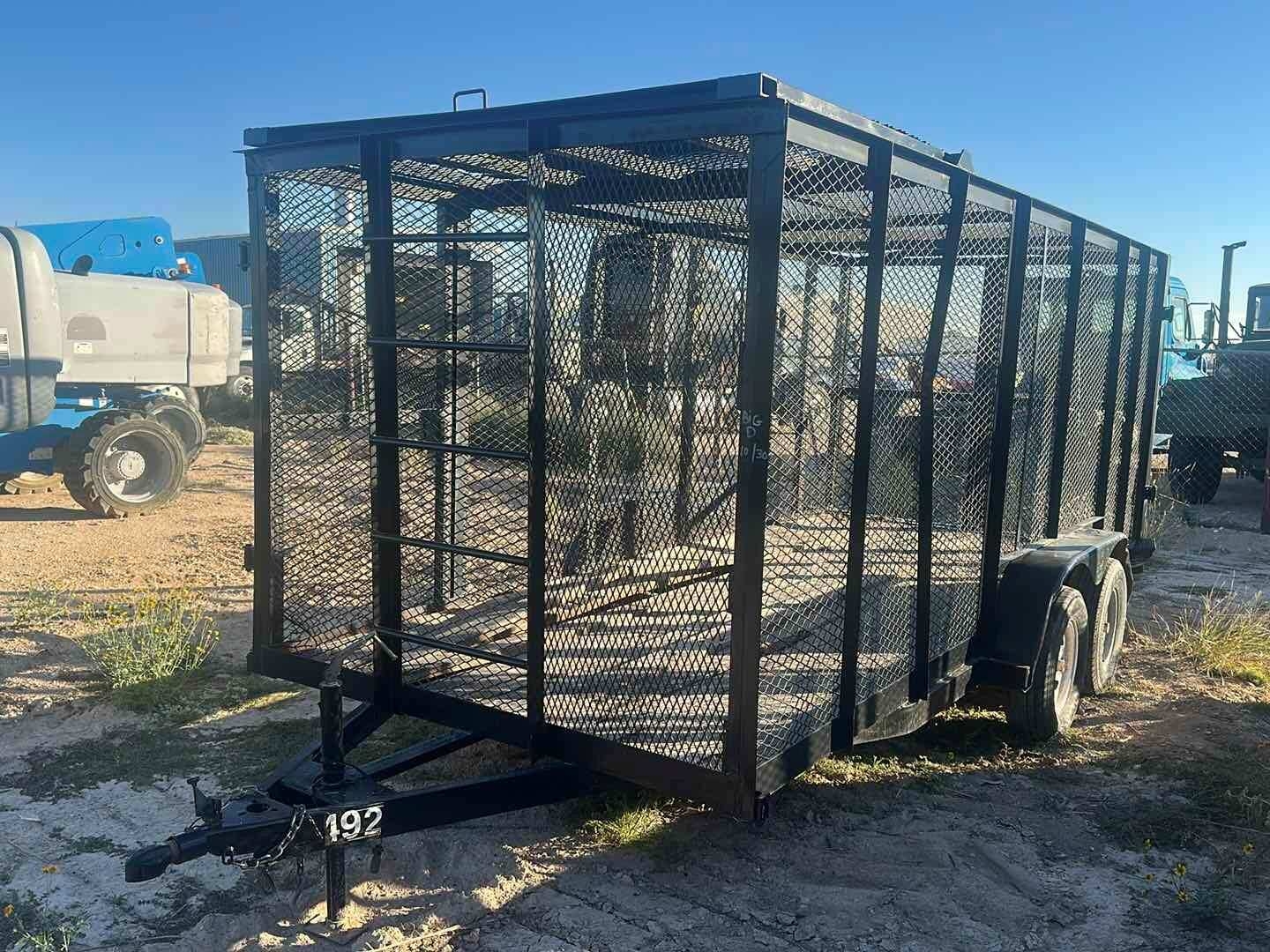 2008 BIG TEX 16 T/A TRASH TRAILER (A55745)