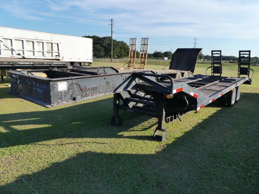 2001 B&G Low Boy Semi Trailer (A57148)