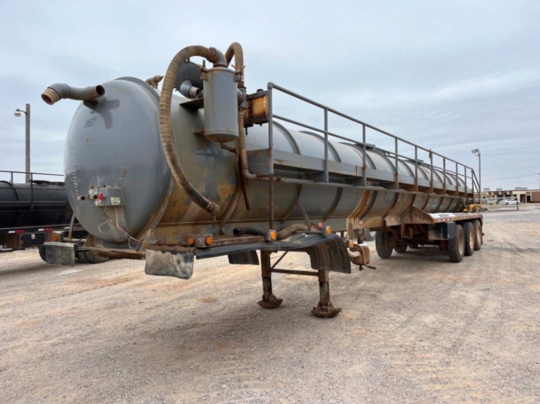 2014 GALYEAN 180 BBL STEEL VACUUM TANK TRAILER (A52472)