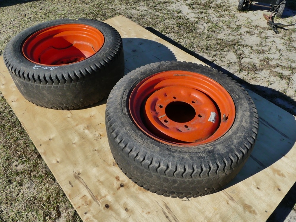 (2) Bridgestone Tires & Rims (A56469)